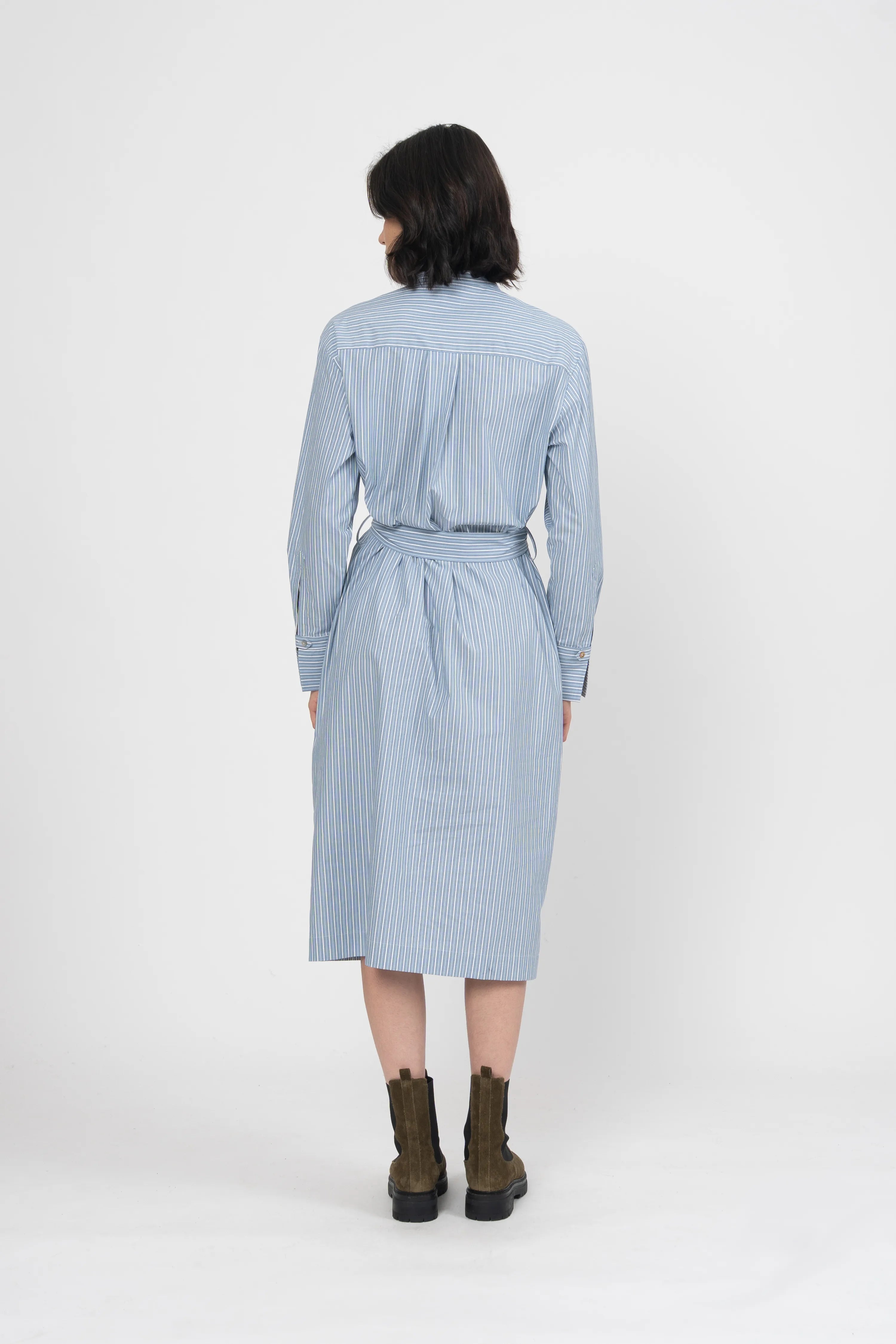 ROBE POETA - BLUE STRIPES