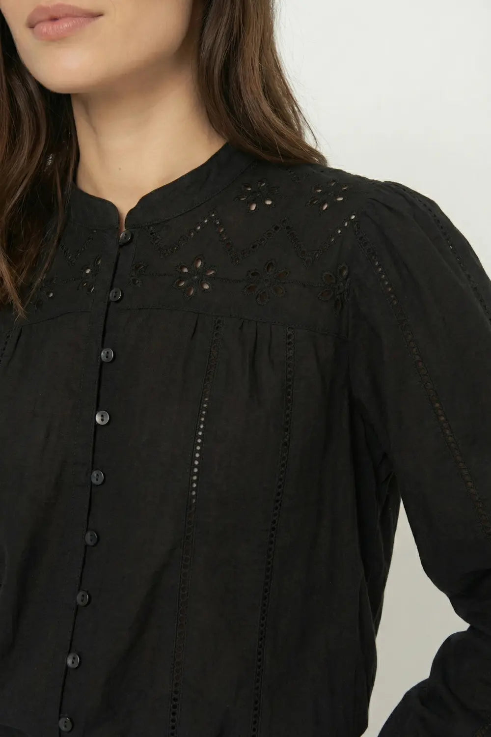 CHEMISE BROOK - NOIR