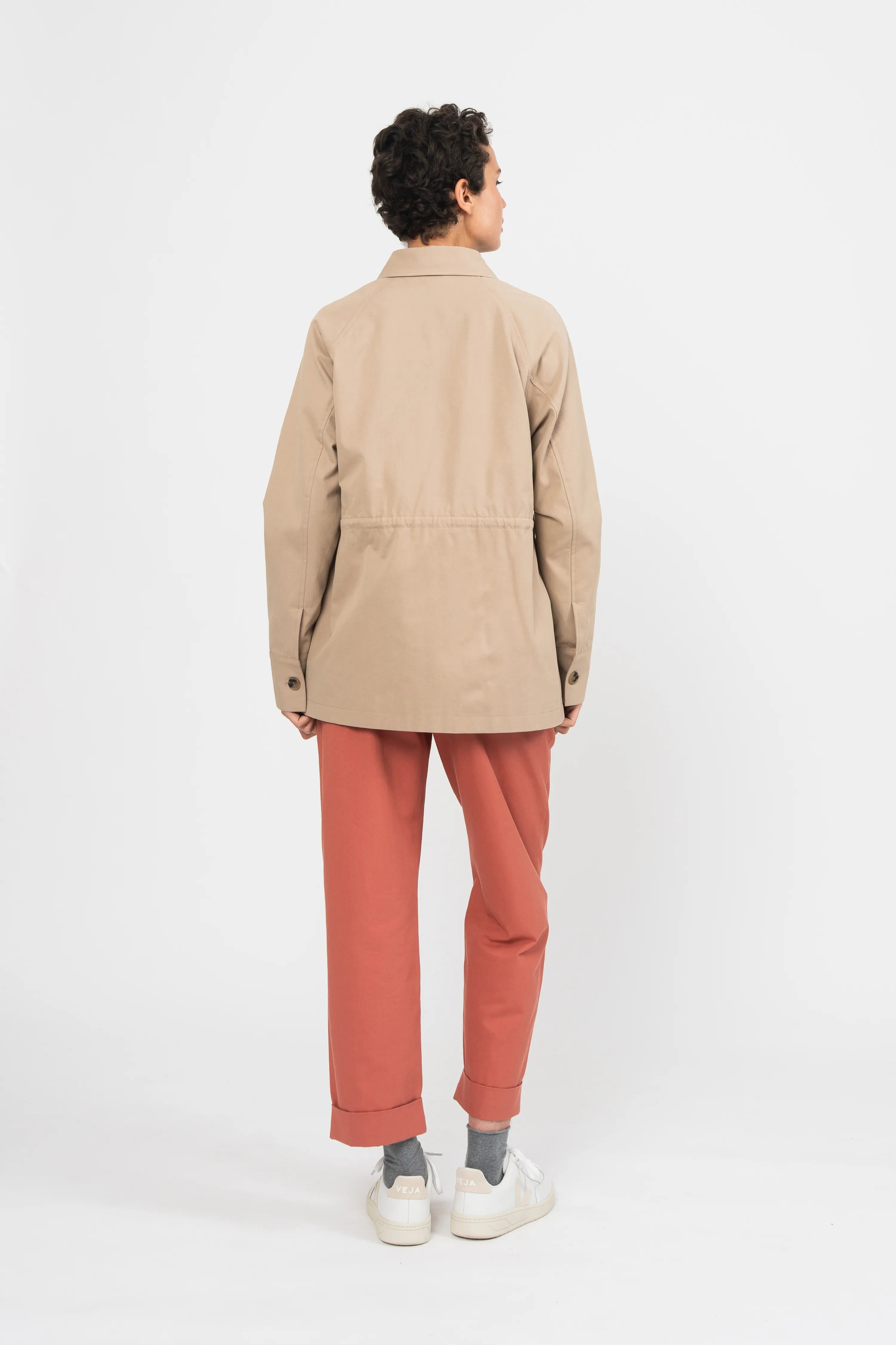 VESTE PIALA - TAUPE