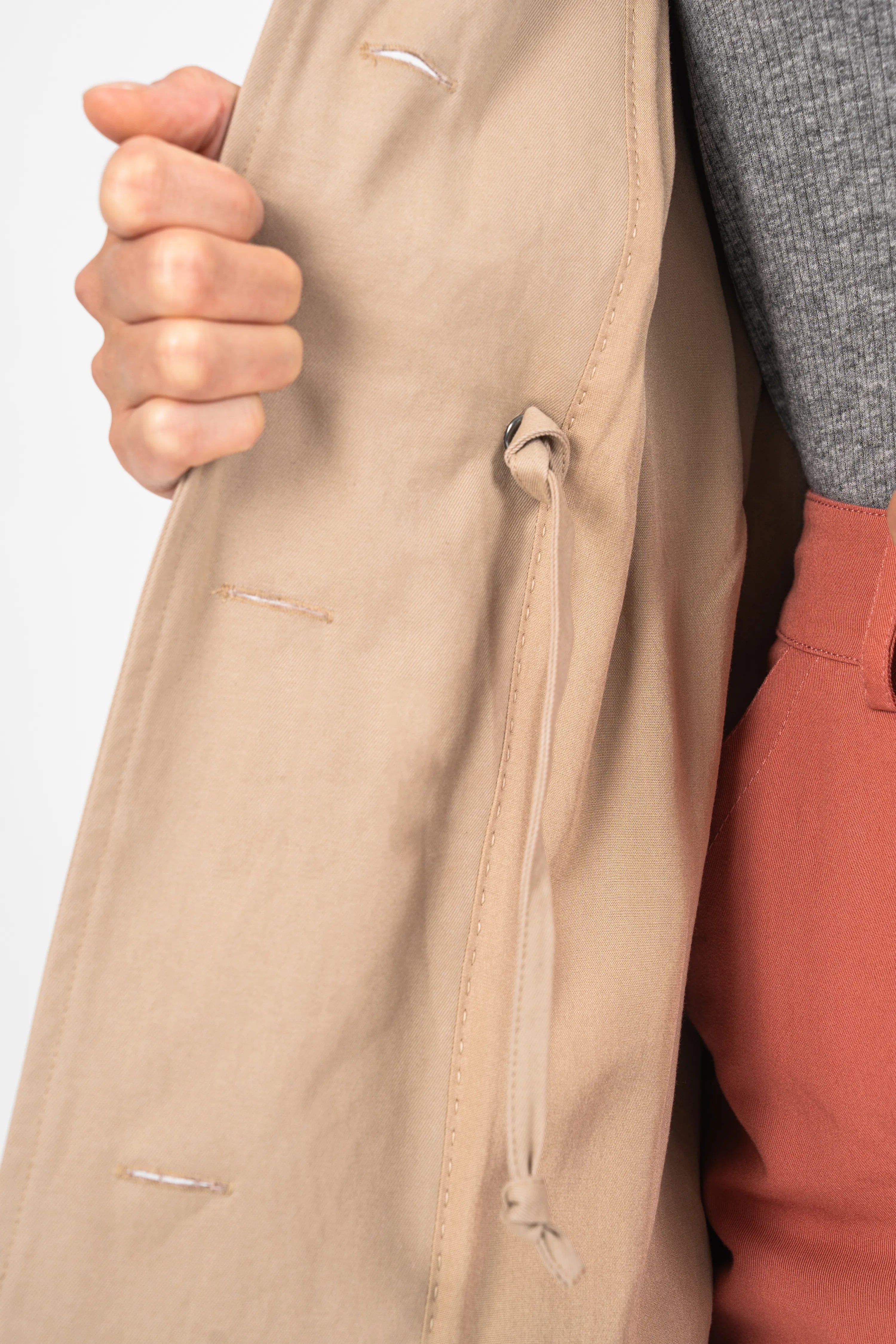 VESTE PIALA - TAUPE