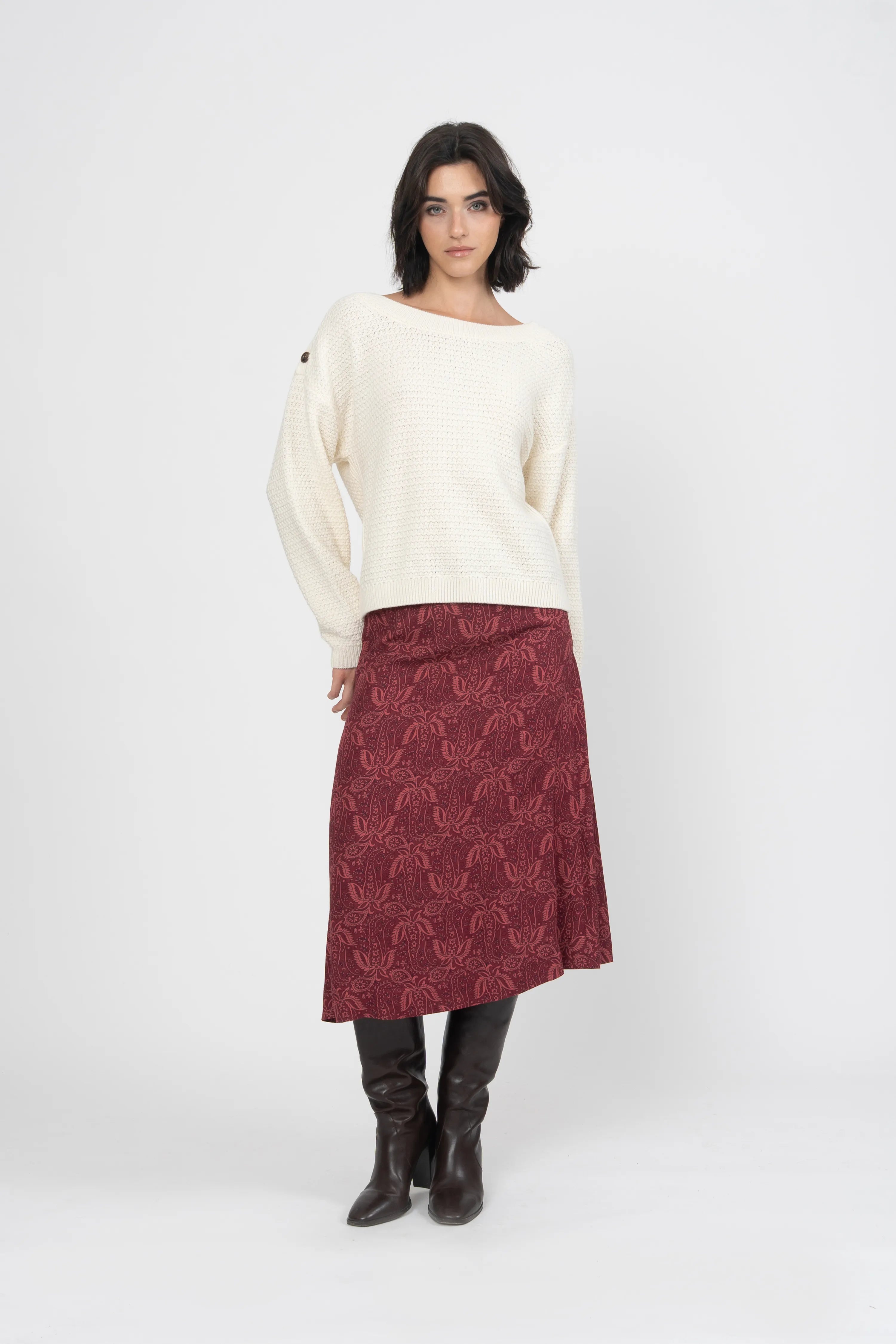 PULL MERIEM - ECRU