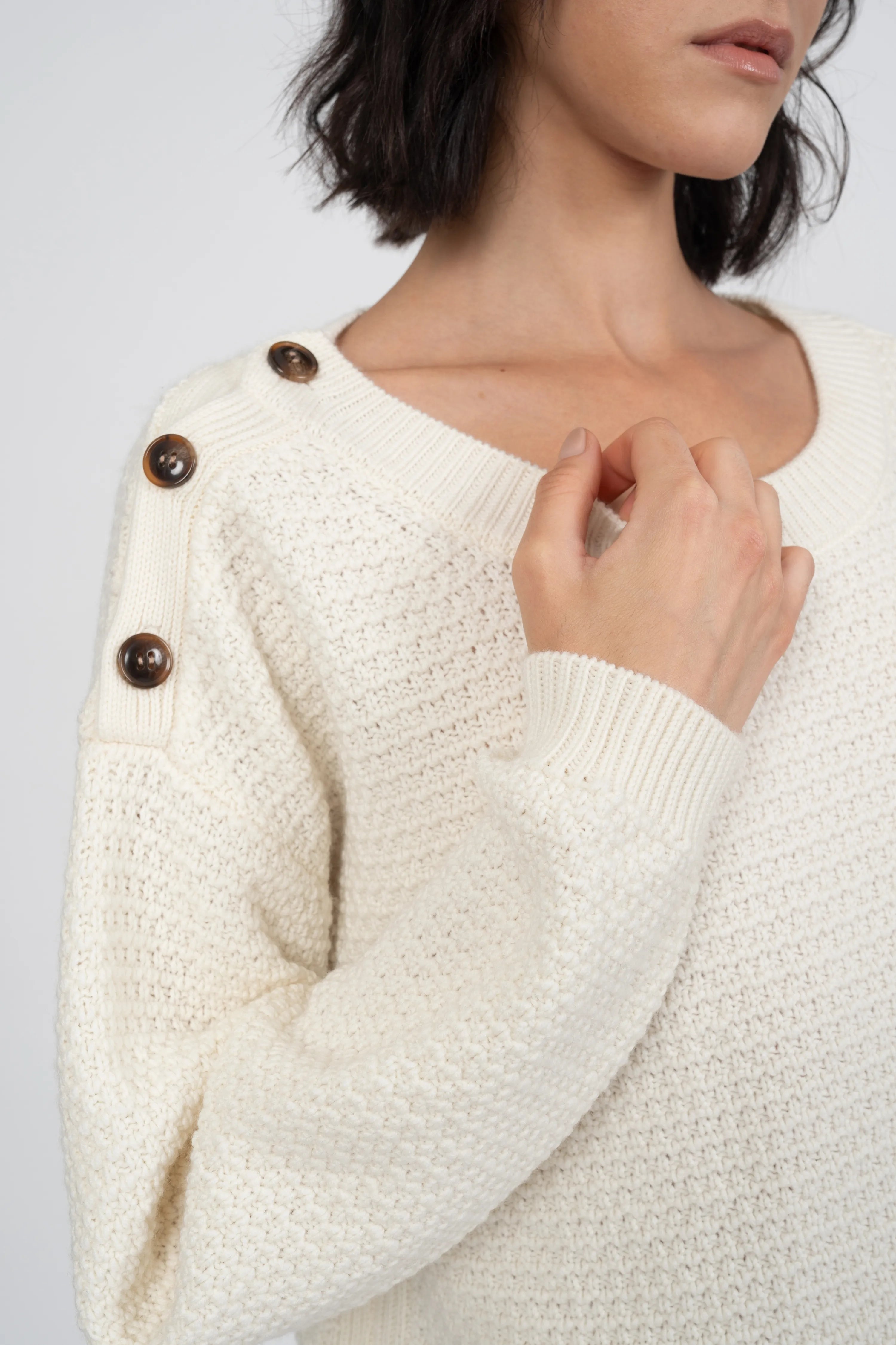 PULL MERIEM - ECRU