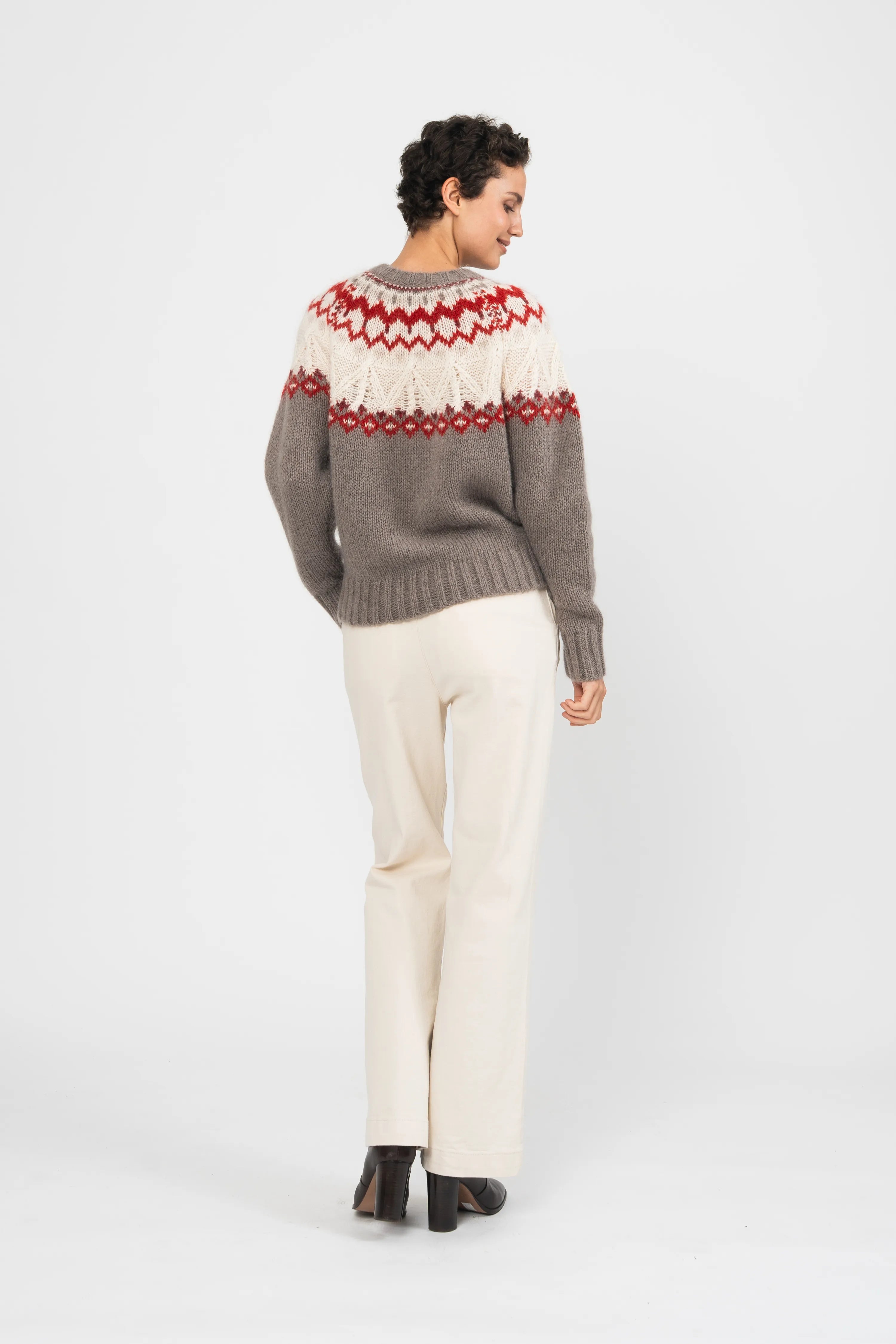PULL MONET - TAUPE