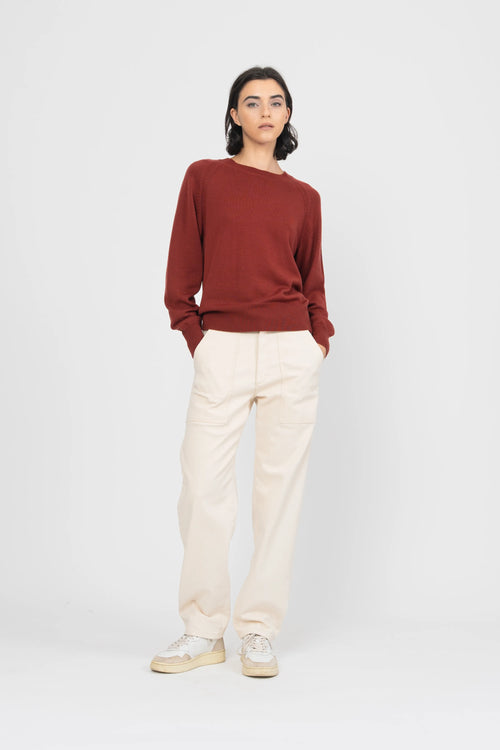 PULL MILLIE - BRIQUE