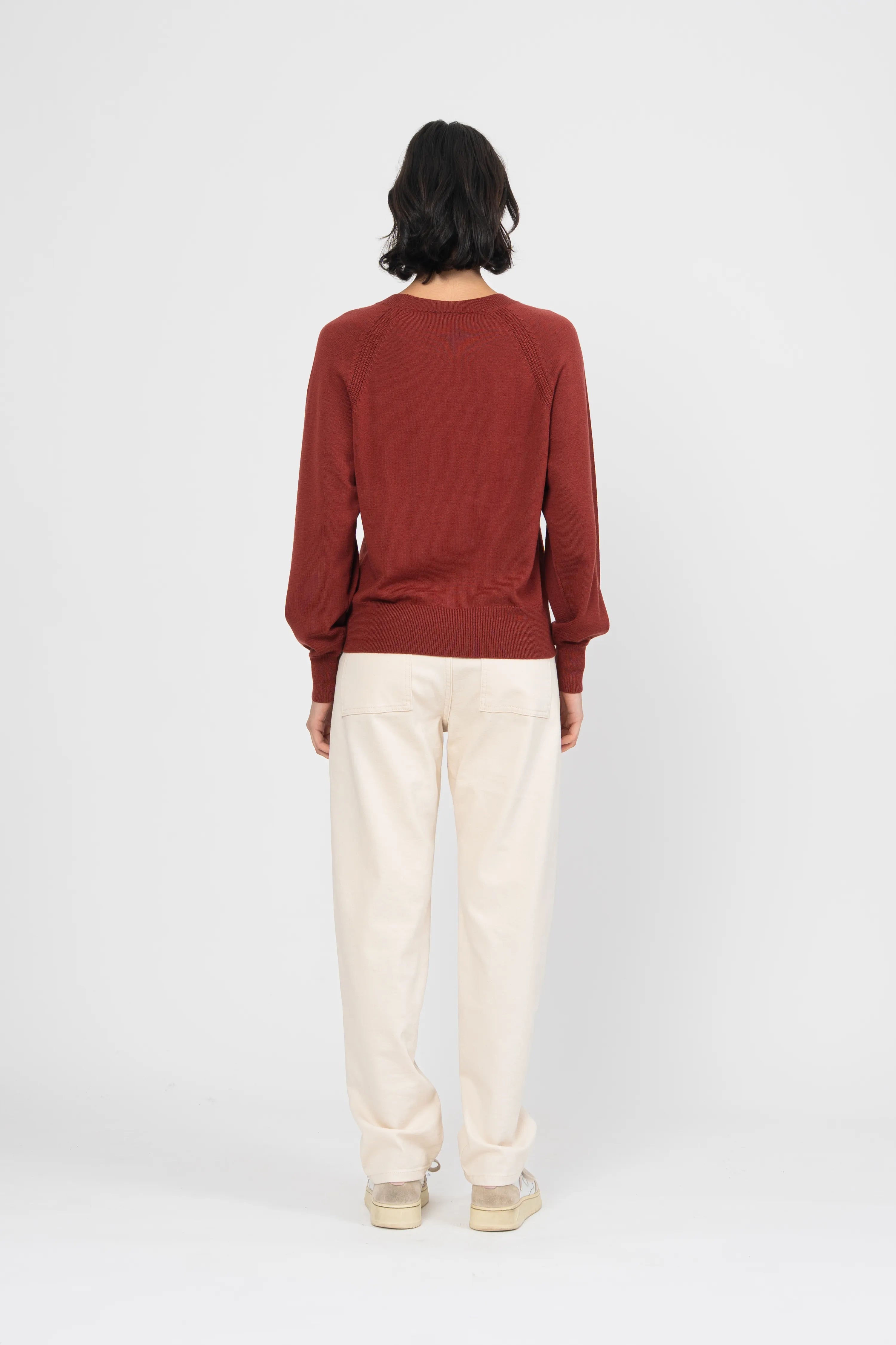 PULL MILLIE - BRIQUE