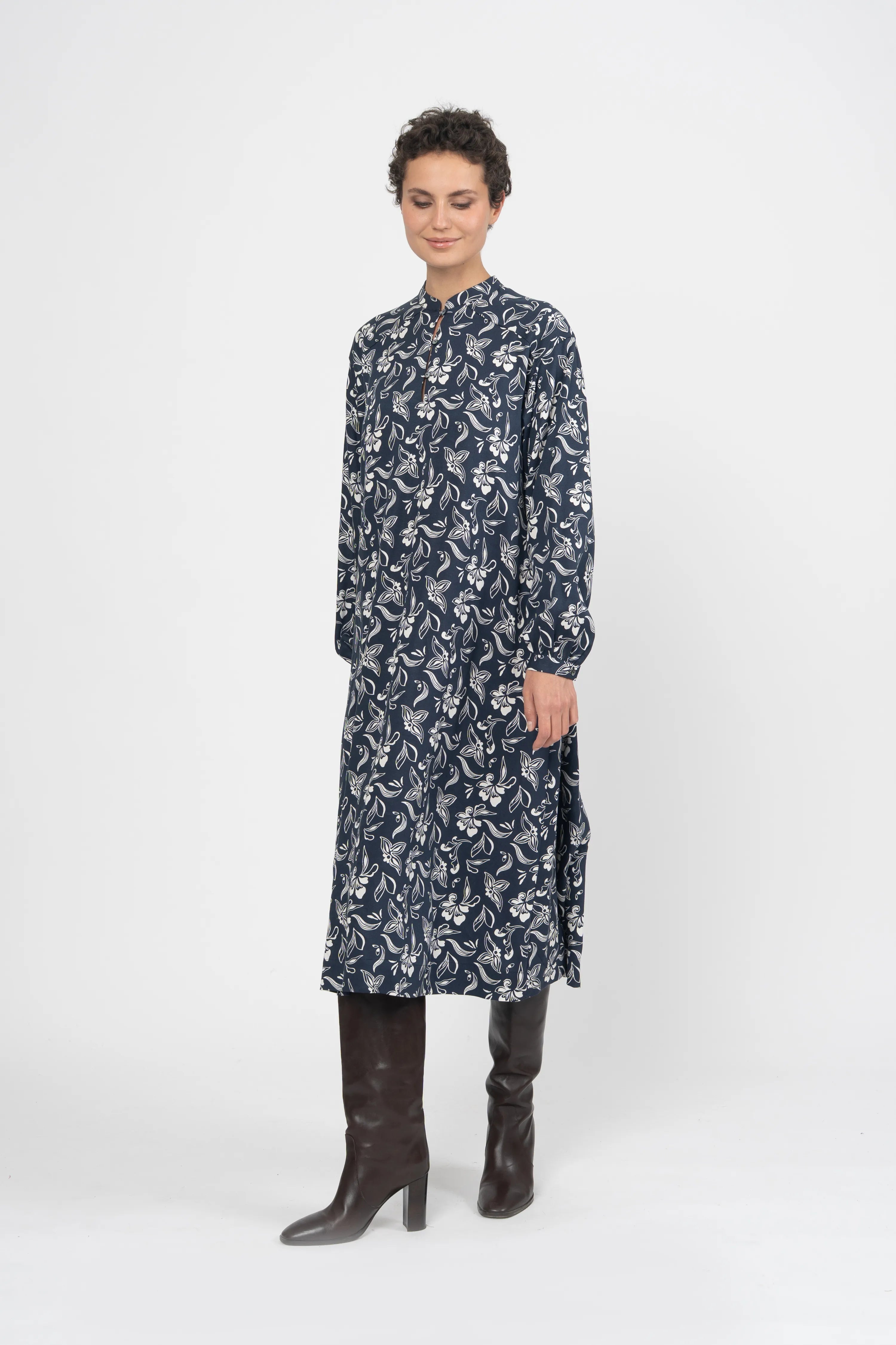 ROBE FLEURY - PRINT FLORAL