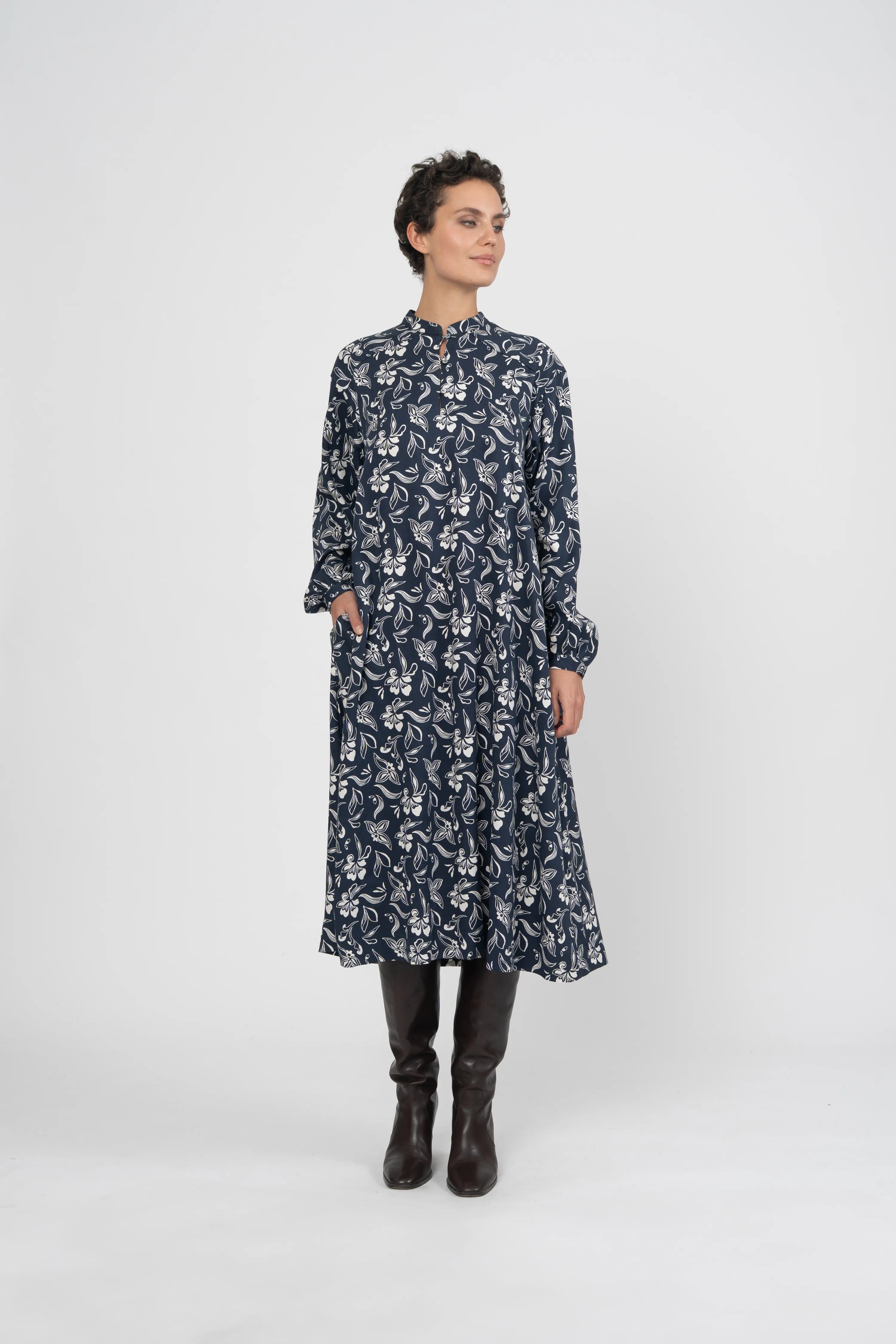 ROBE FLEURY - PRINT FLORAL