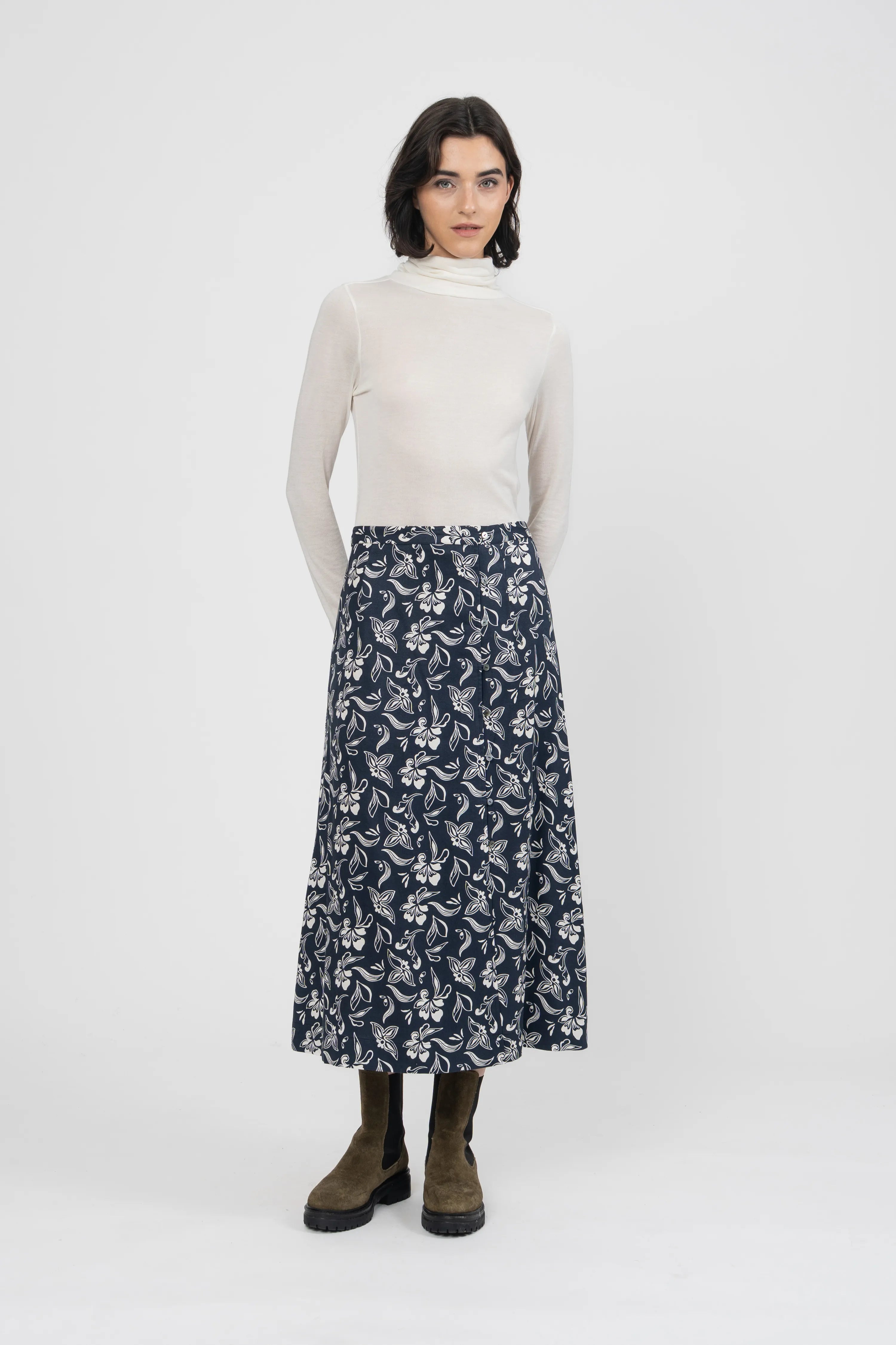 JUPE FLEURETTE - PRINT FLORAL