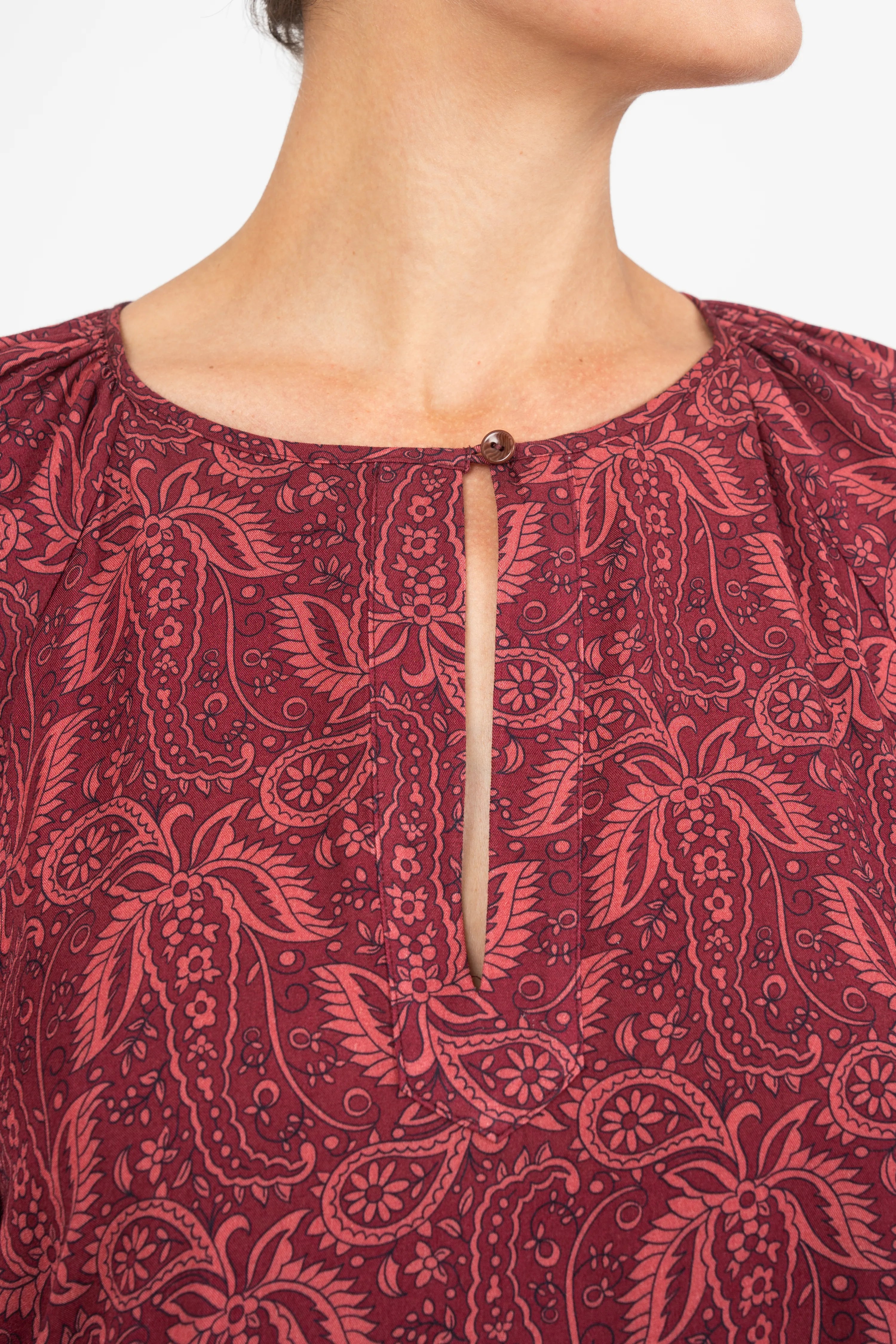 ROBE ELEA - PRINT PAISLEY