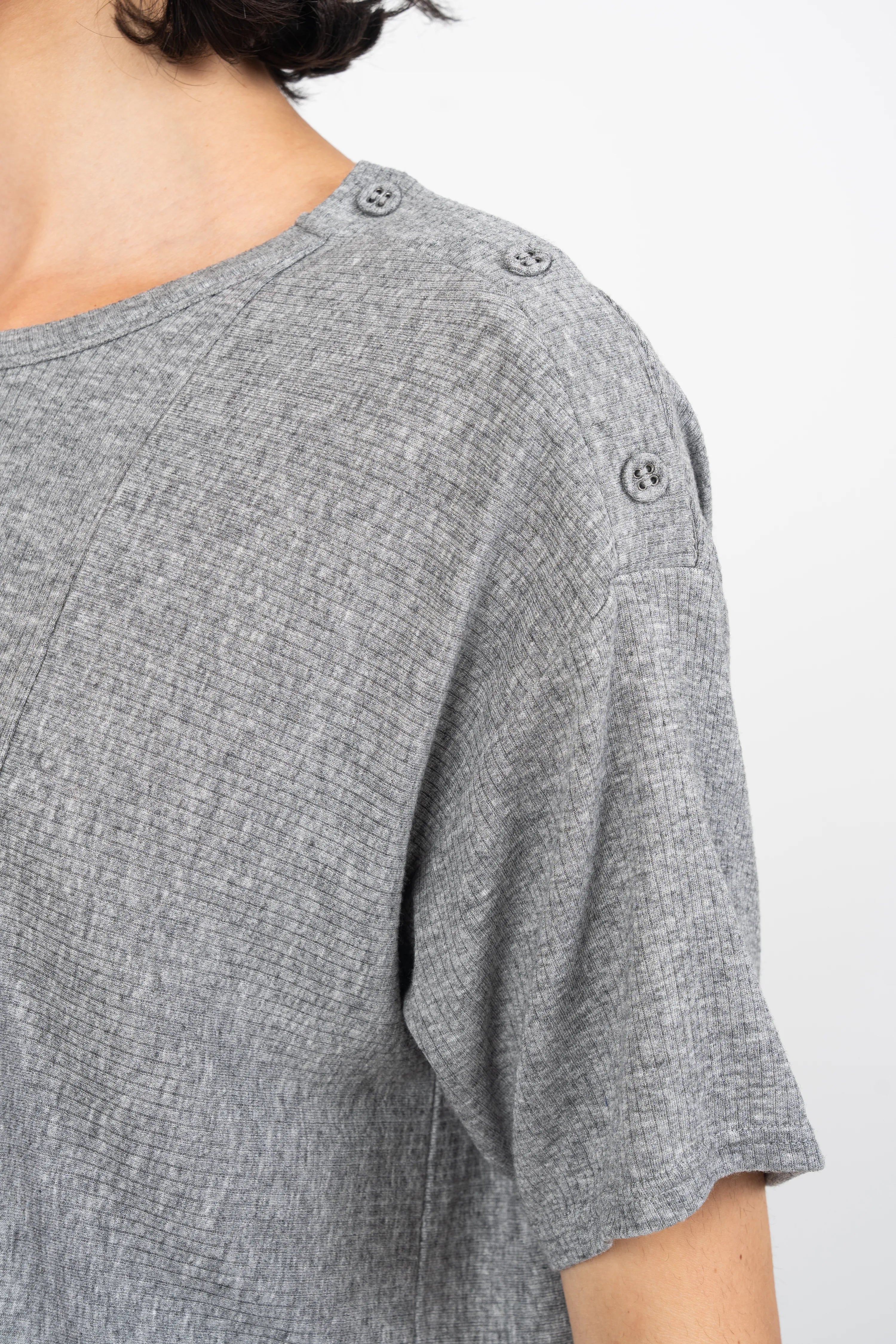 TEE-SHIRT TIB - GRIS CHINE