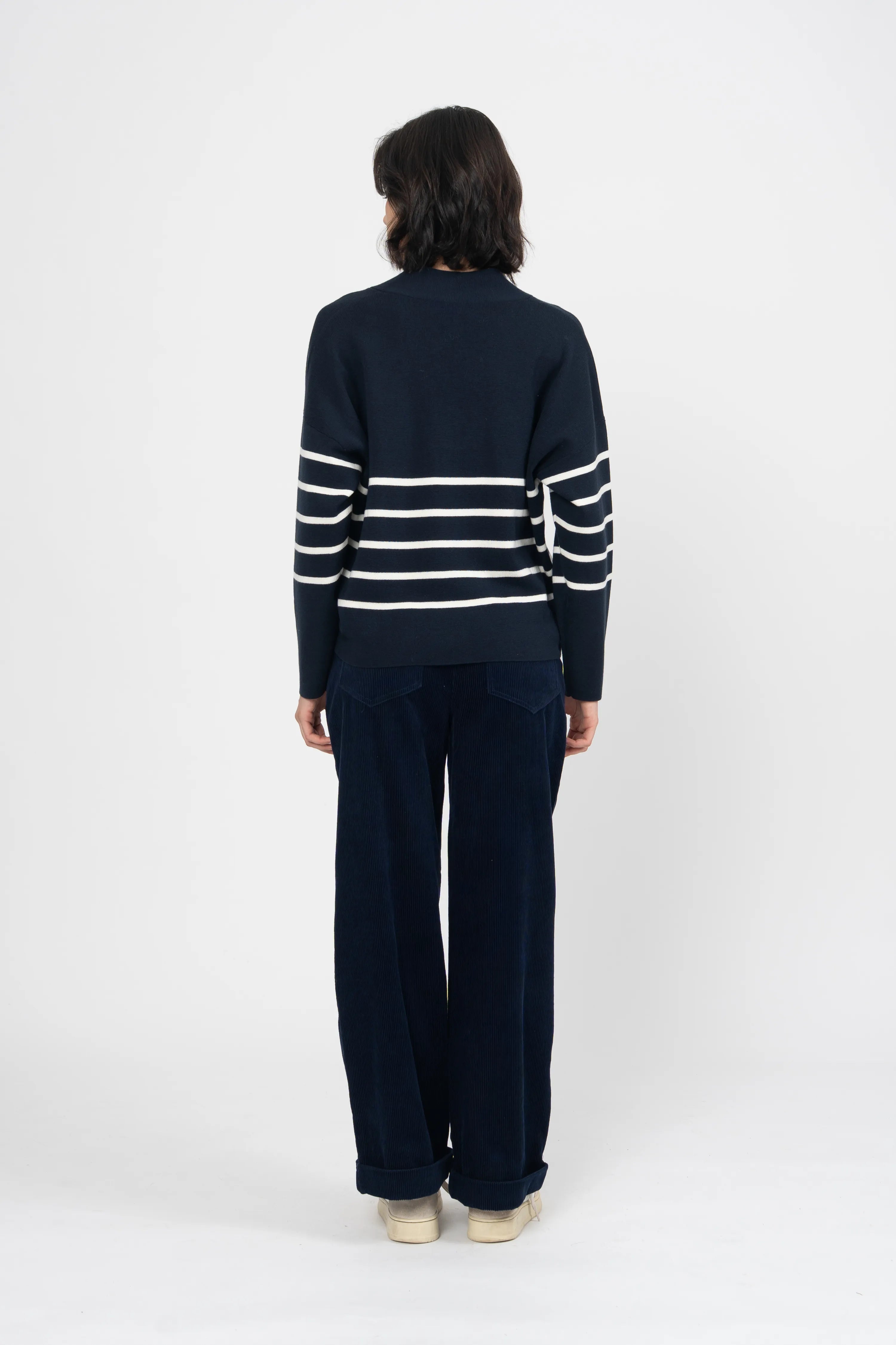 PULL BAMA - NAVY ECRU