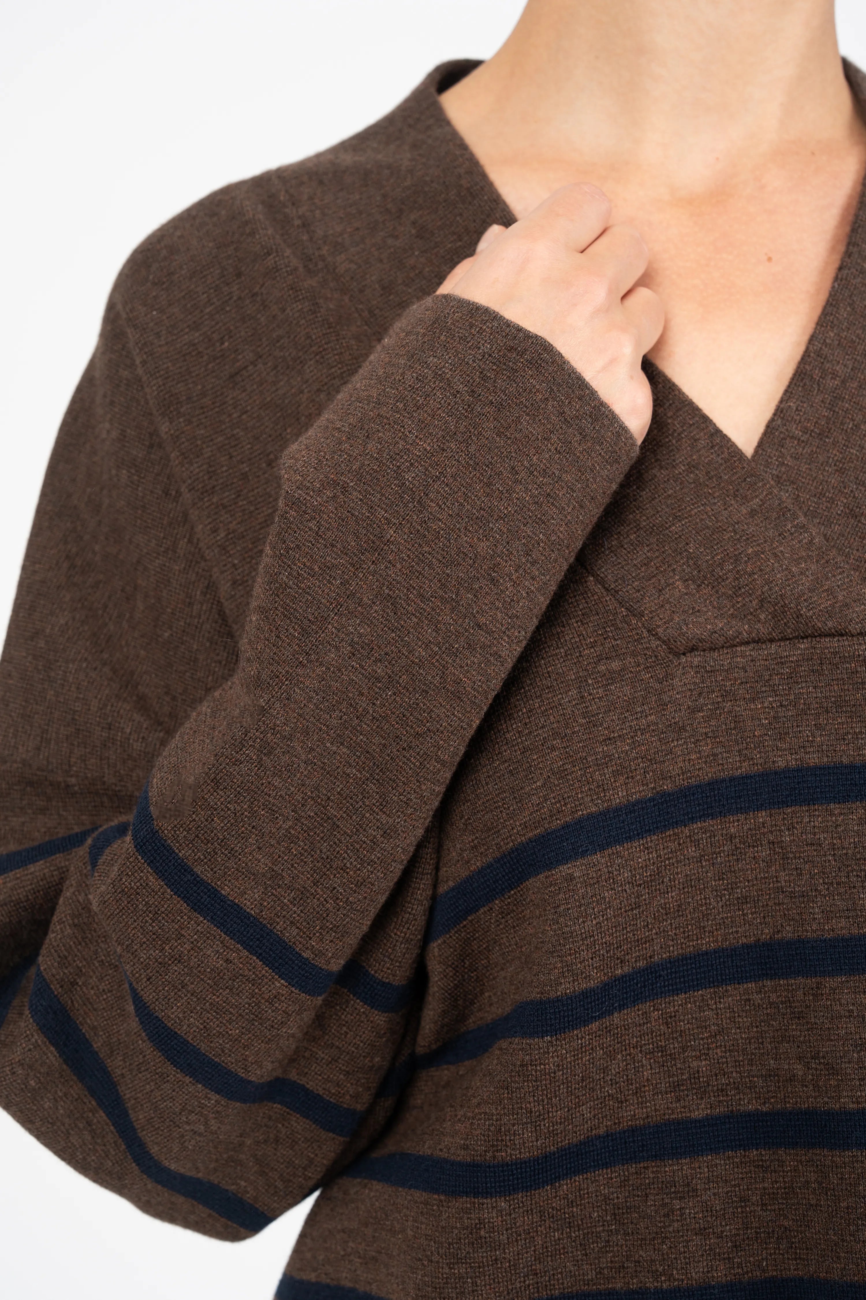 PULL BAMA - BROWN NAVY