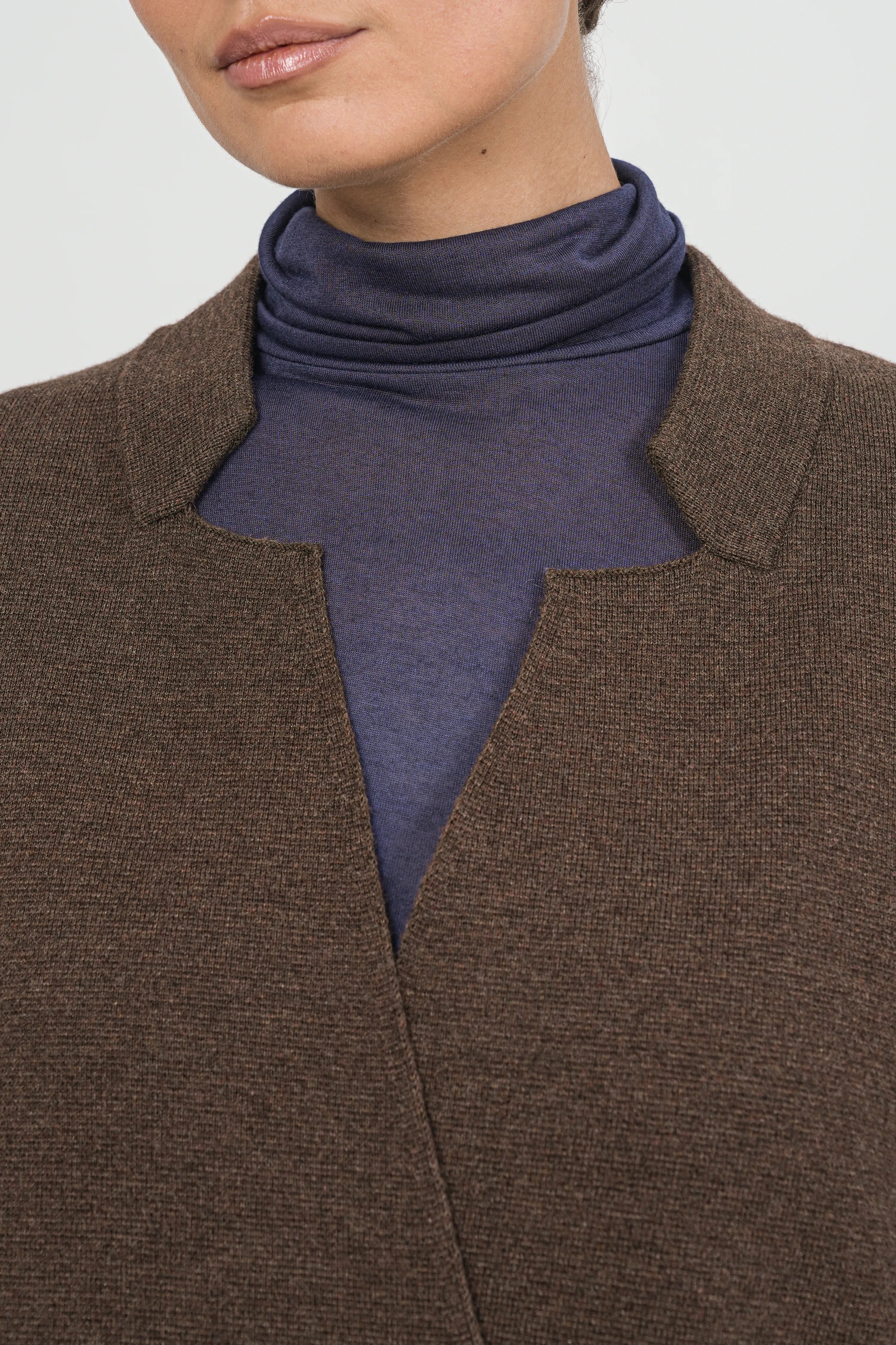 GILET BAMALA - DARK BROWN