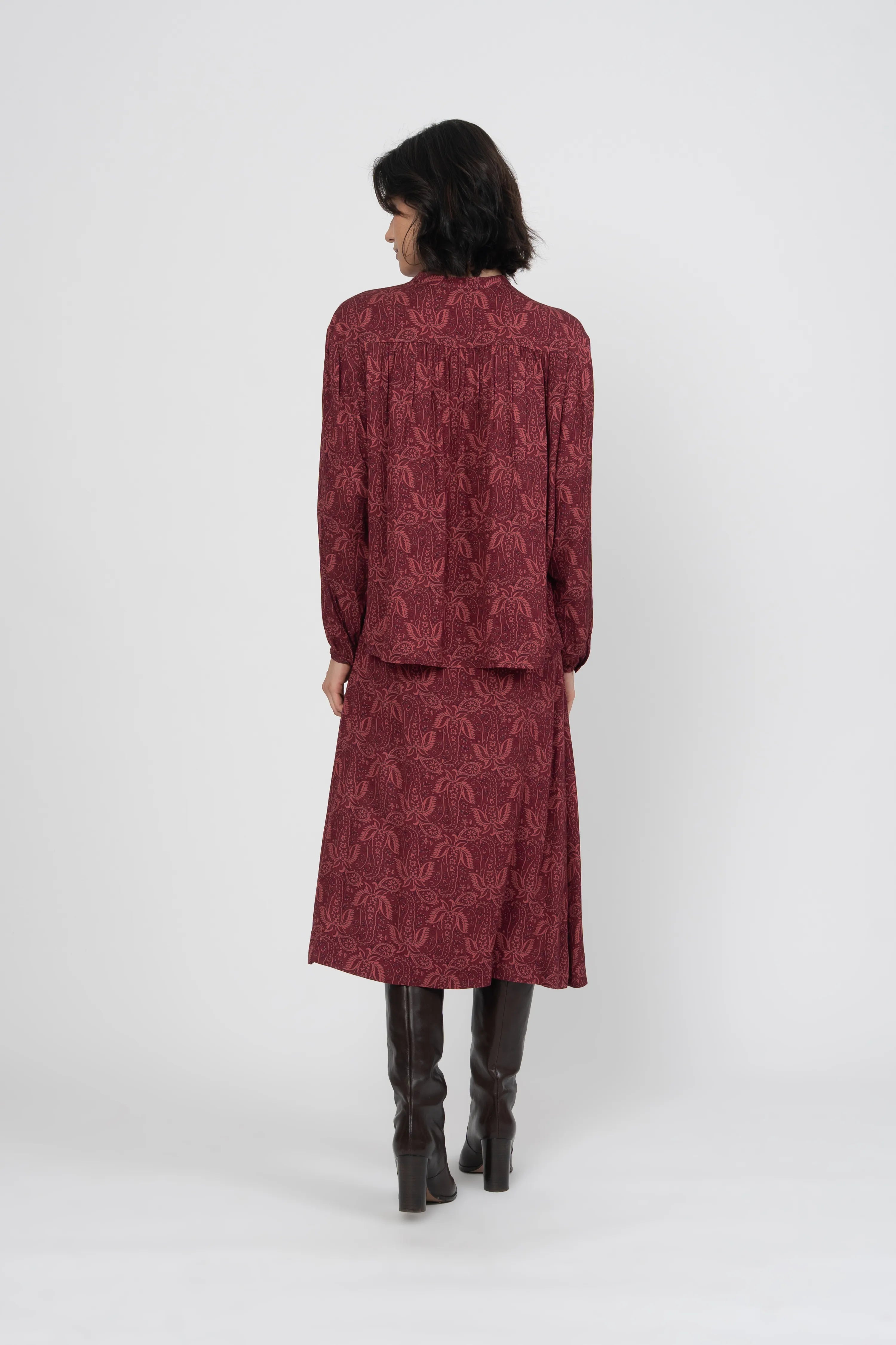 BLOUSE KASPAR - PRINT PAISLEY