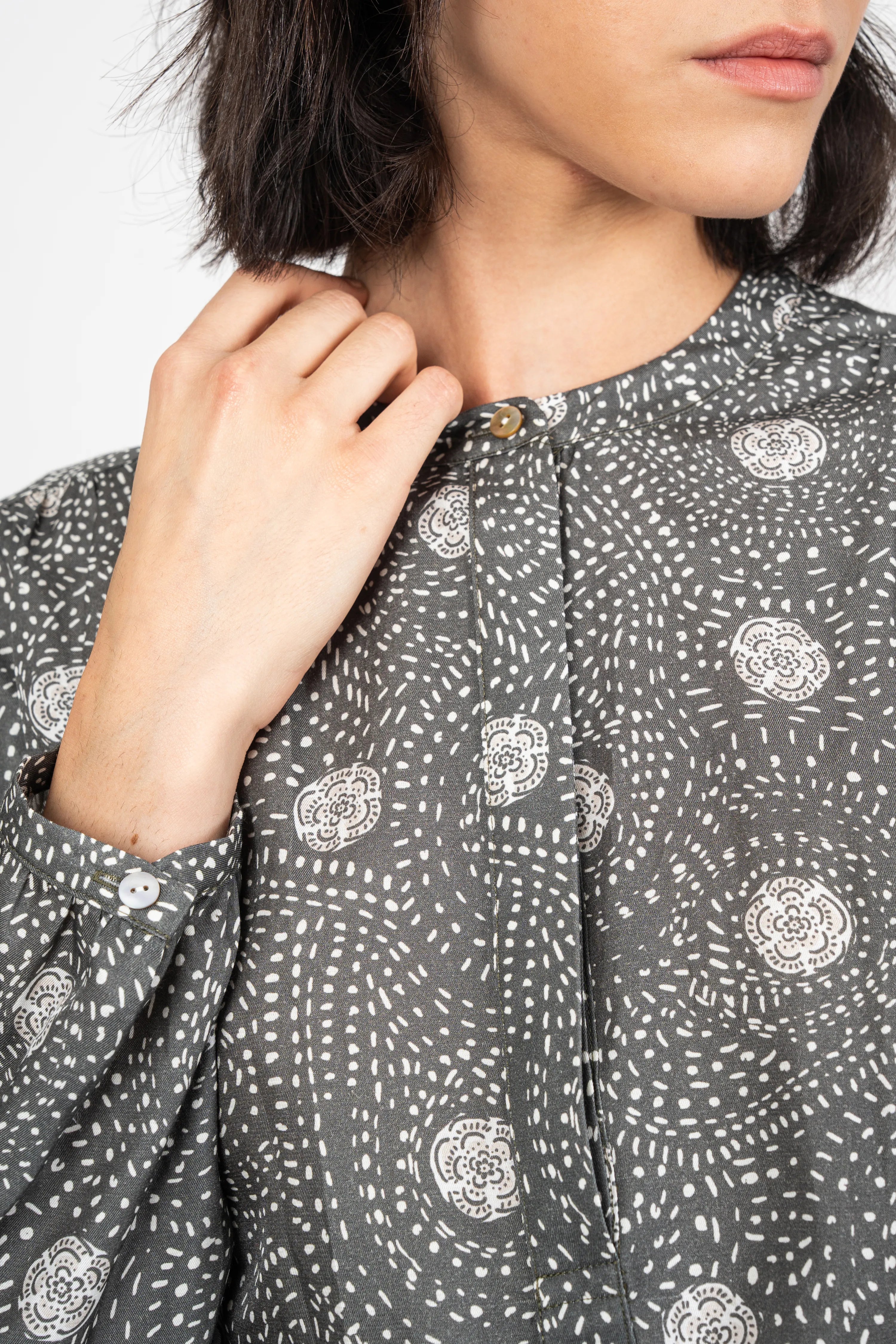 ROBE PALOMA - PRINT POINTILLES