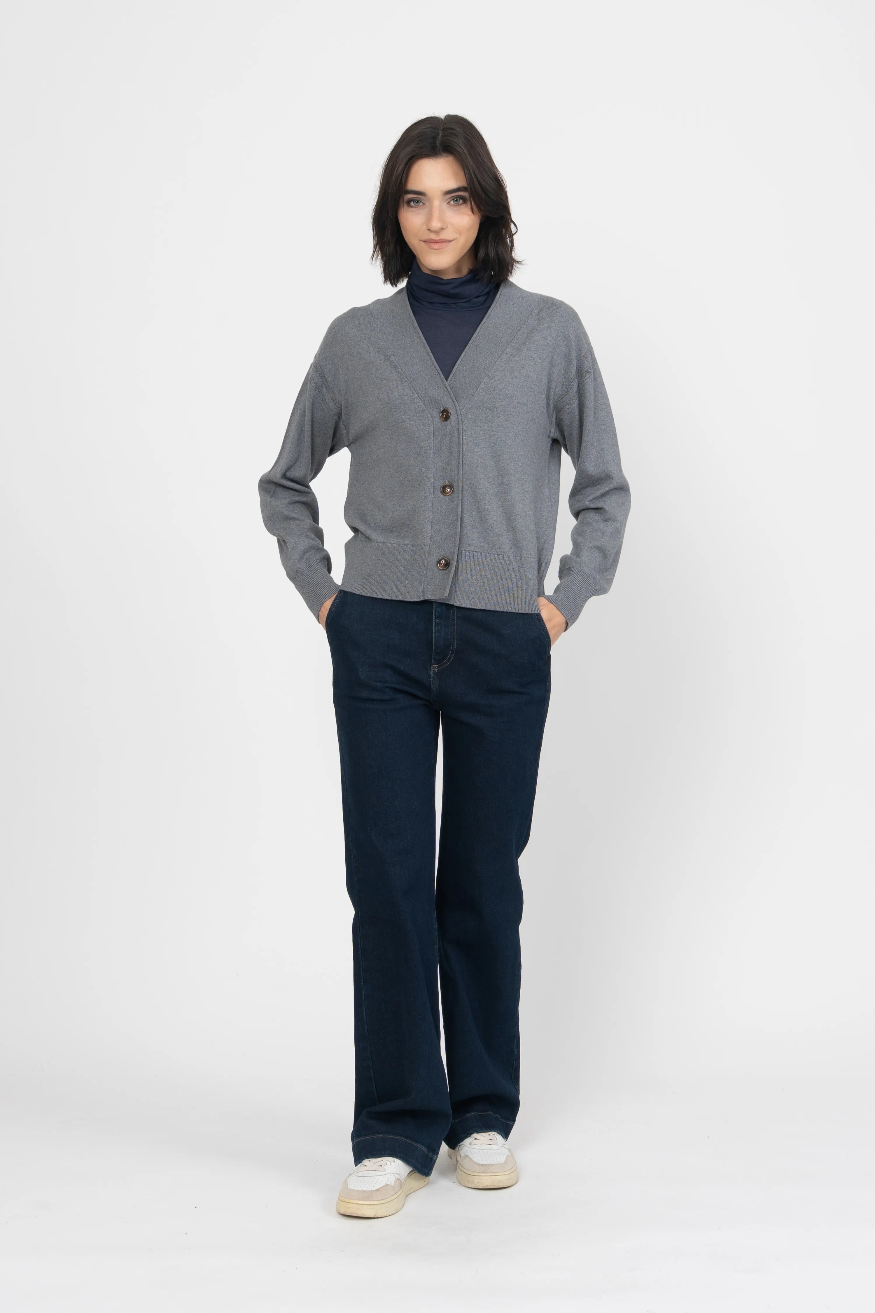 GILET MONTAINE - GRIS CHINE