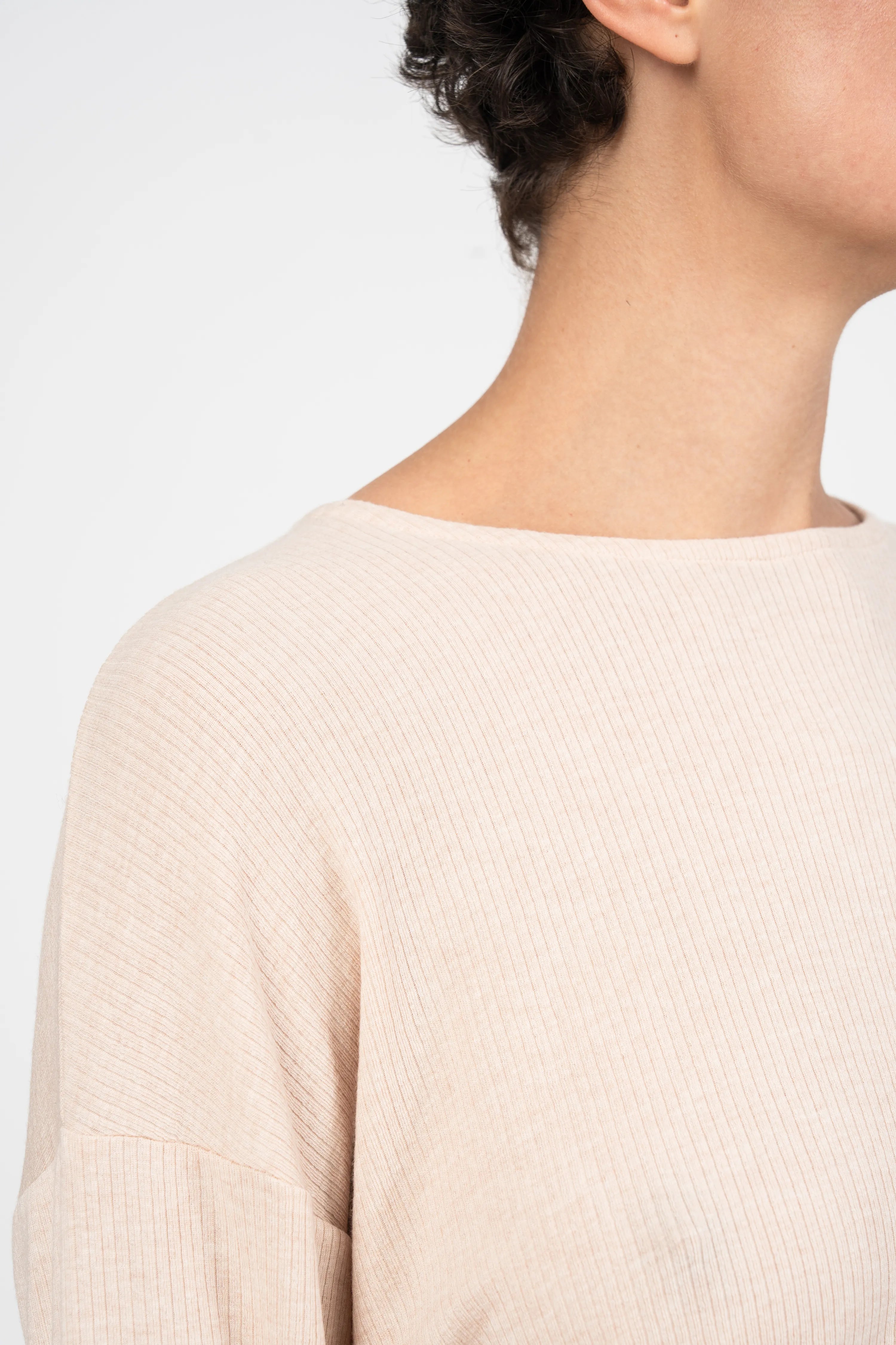 TEE-SHIRT TIBALT - BEIGE CHINE