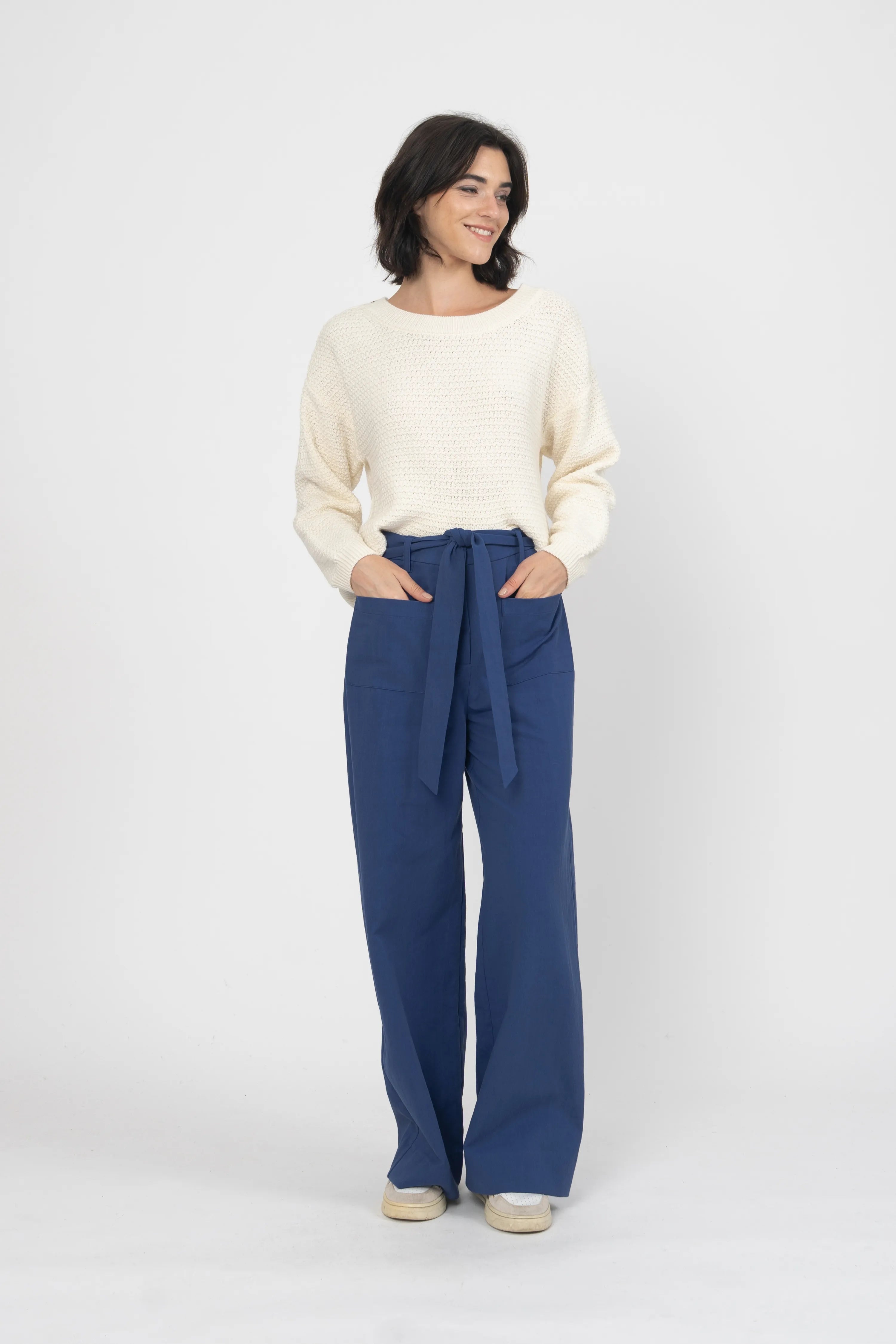 PANTALON CORA - NAVY