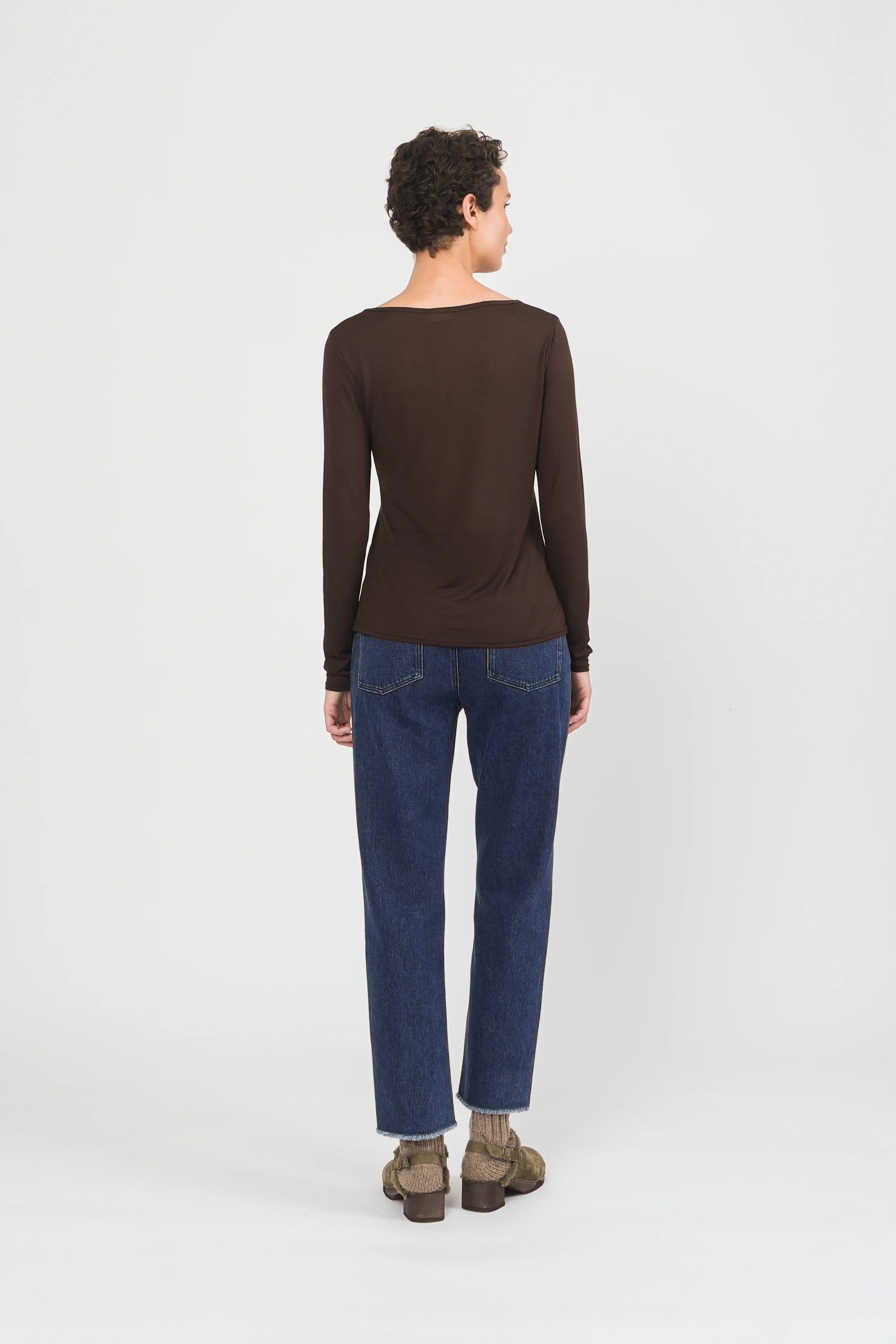 TEE-SHIRT TOD - MARRON