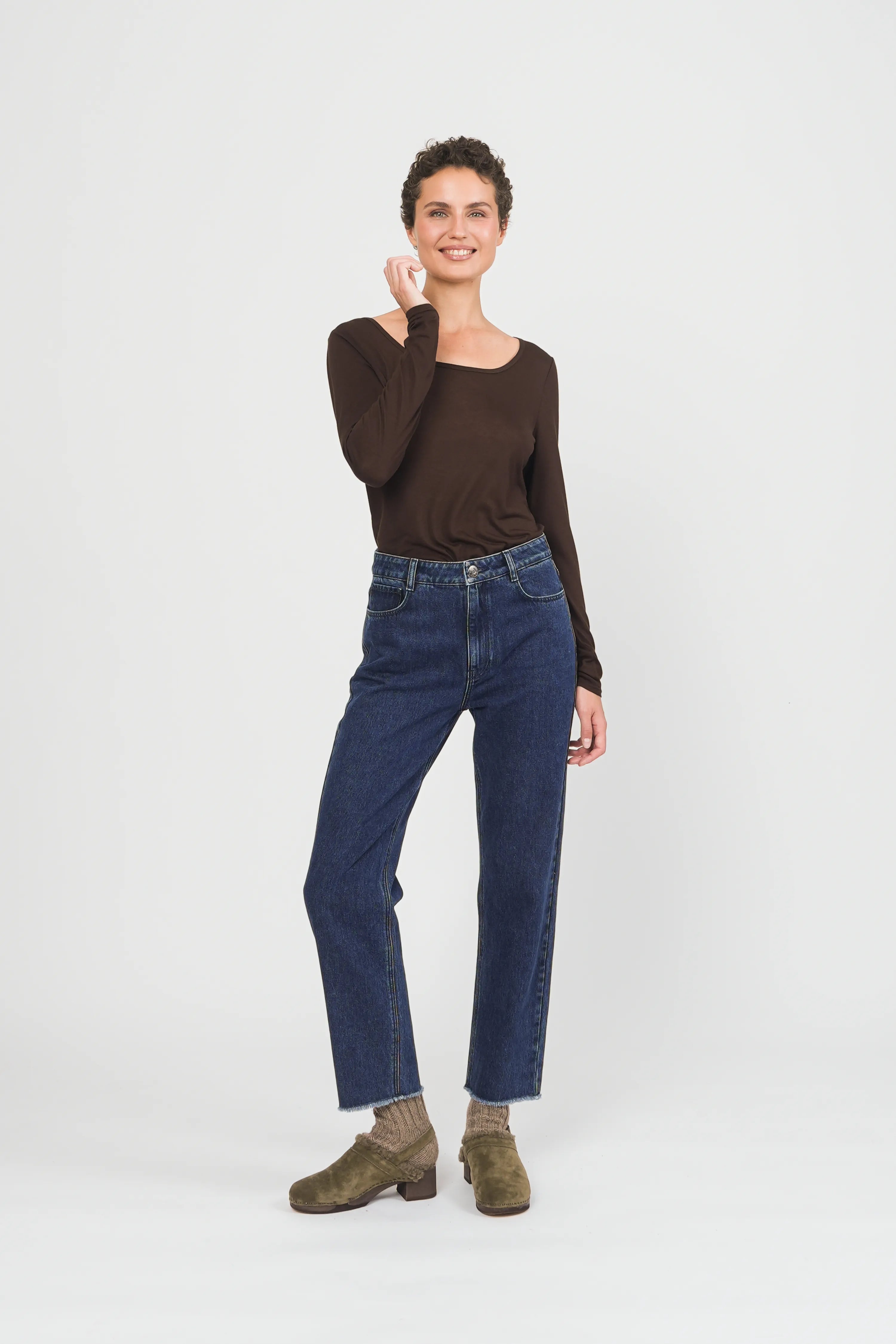 TEE-SHIRT TOD - MARRON