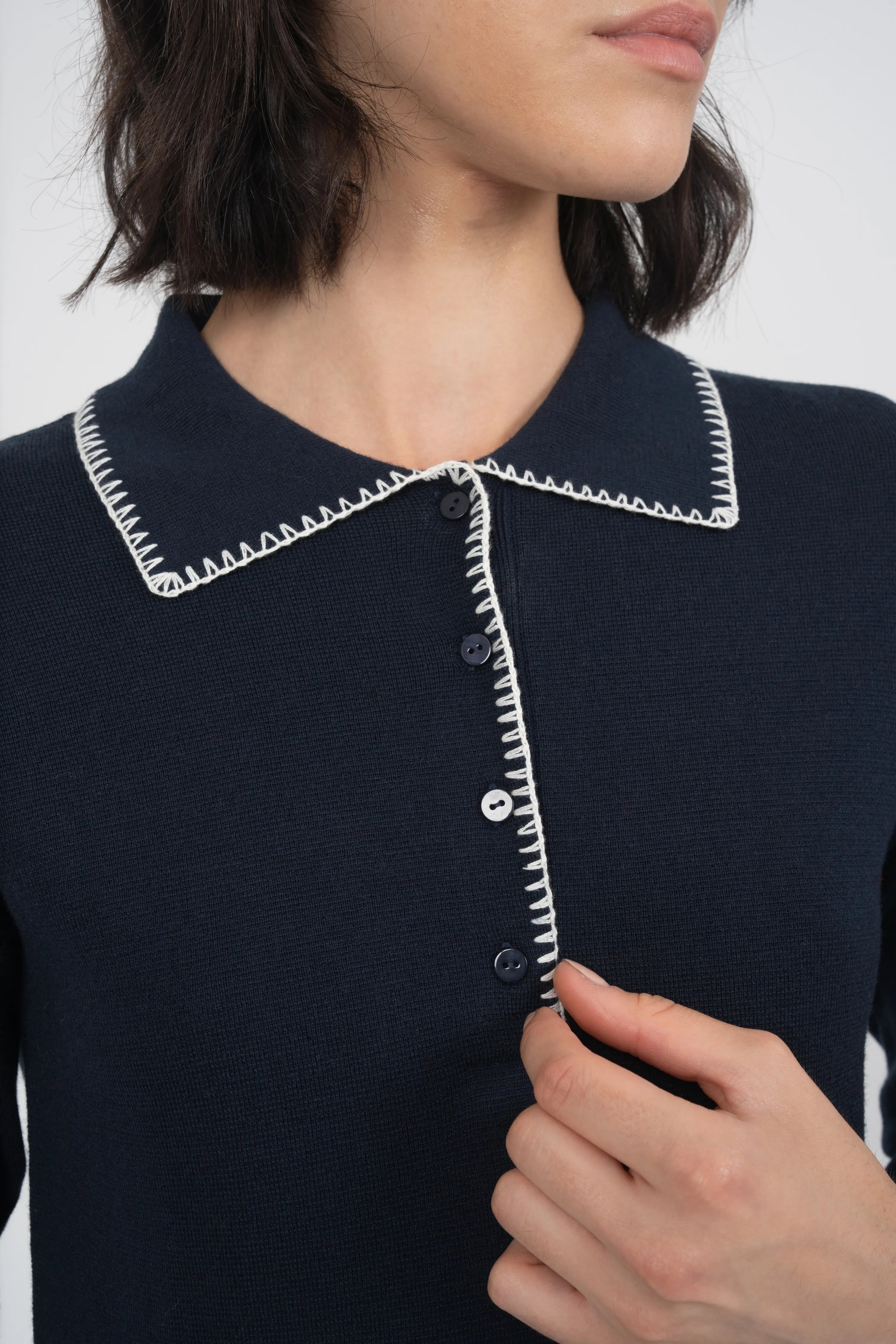ROBE BAMIRA - NAVY