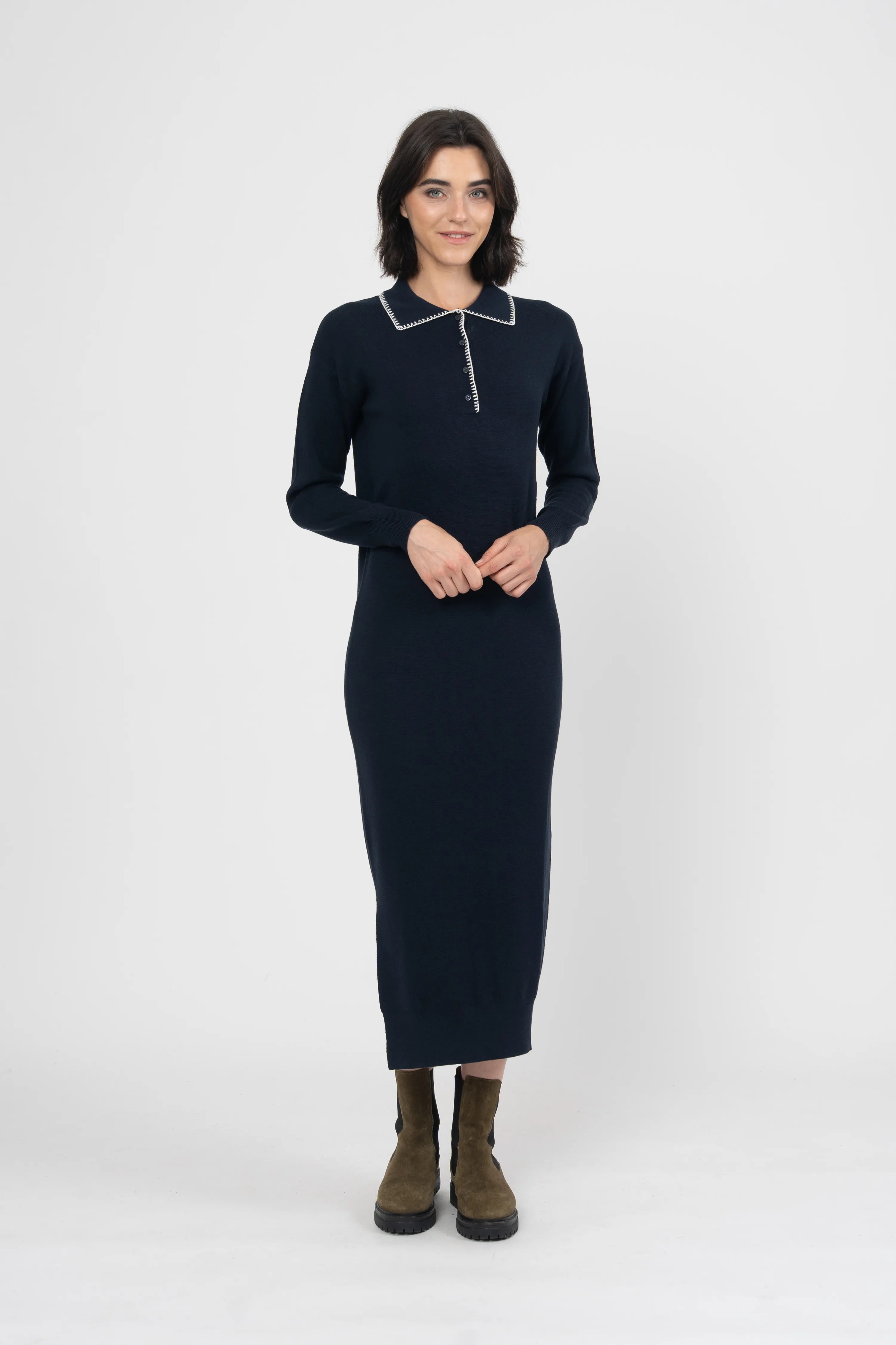ROBE BAMIRA - NAVY