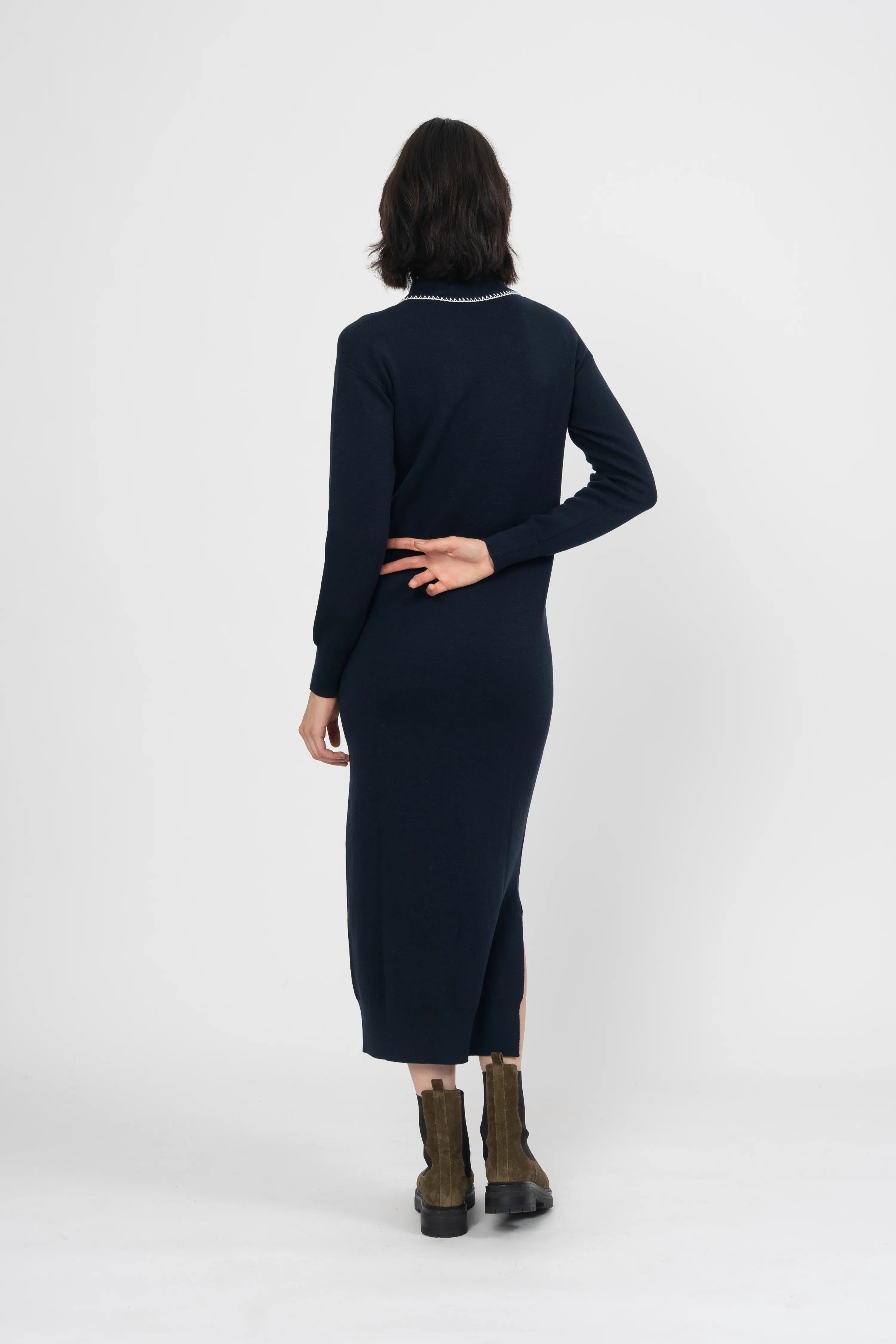 ROBE BAMIRA - NAVY
