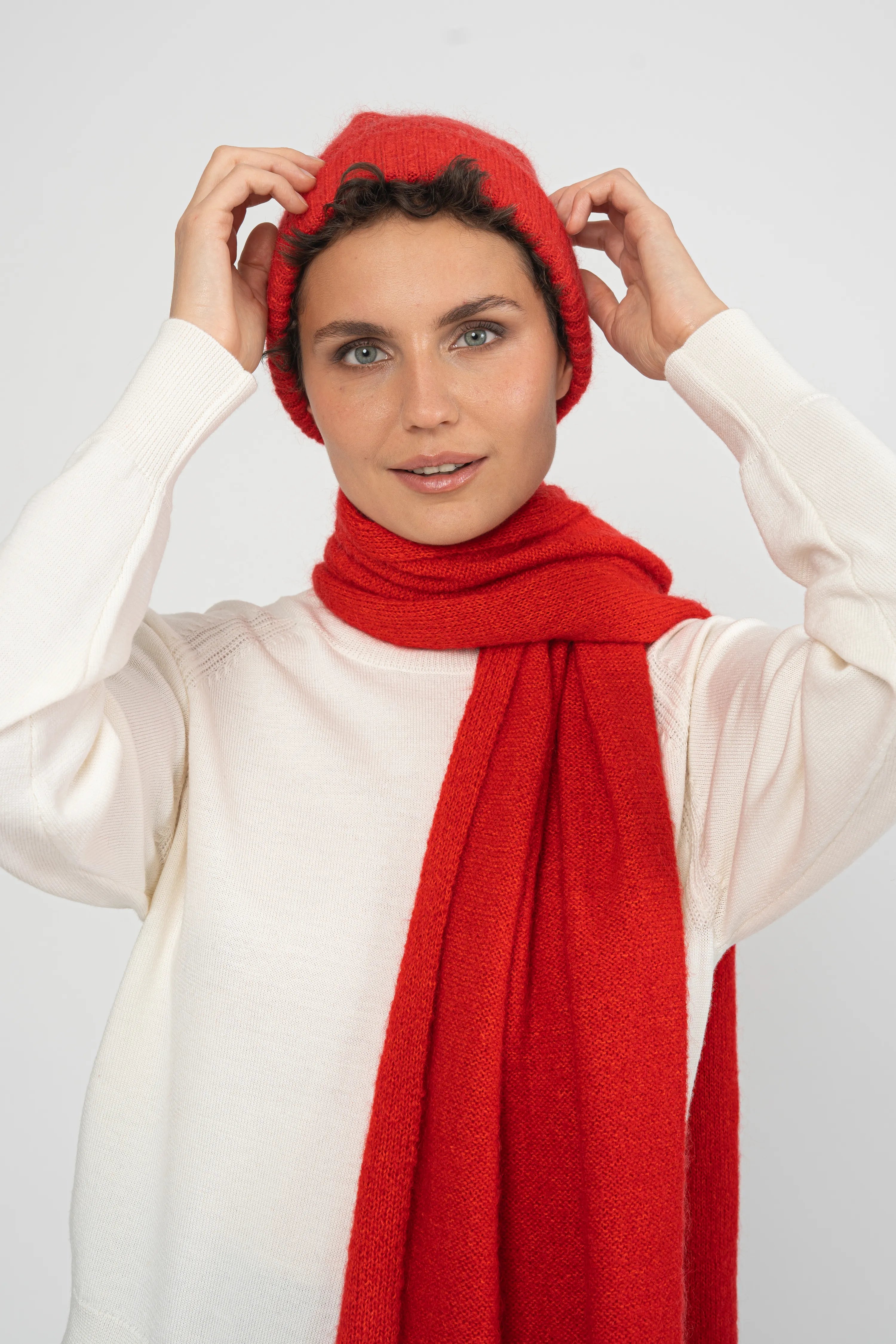 ECHARPE MOJITA - LIPSTICK RED