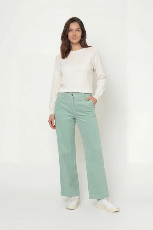 PANTALON FARAH - AQUA