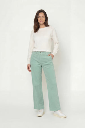 PANTALON FARAH - AQUA