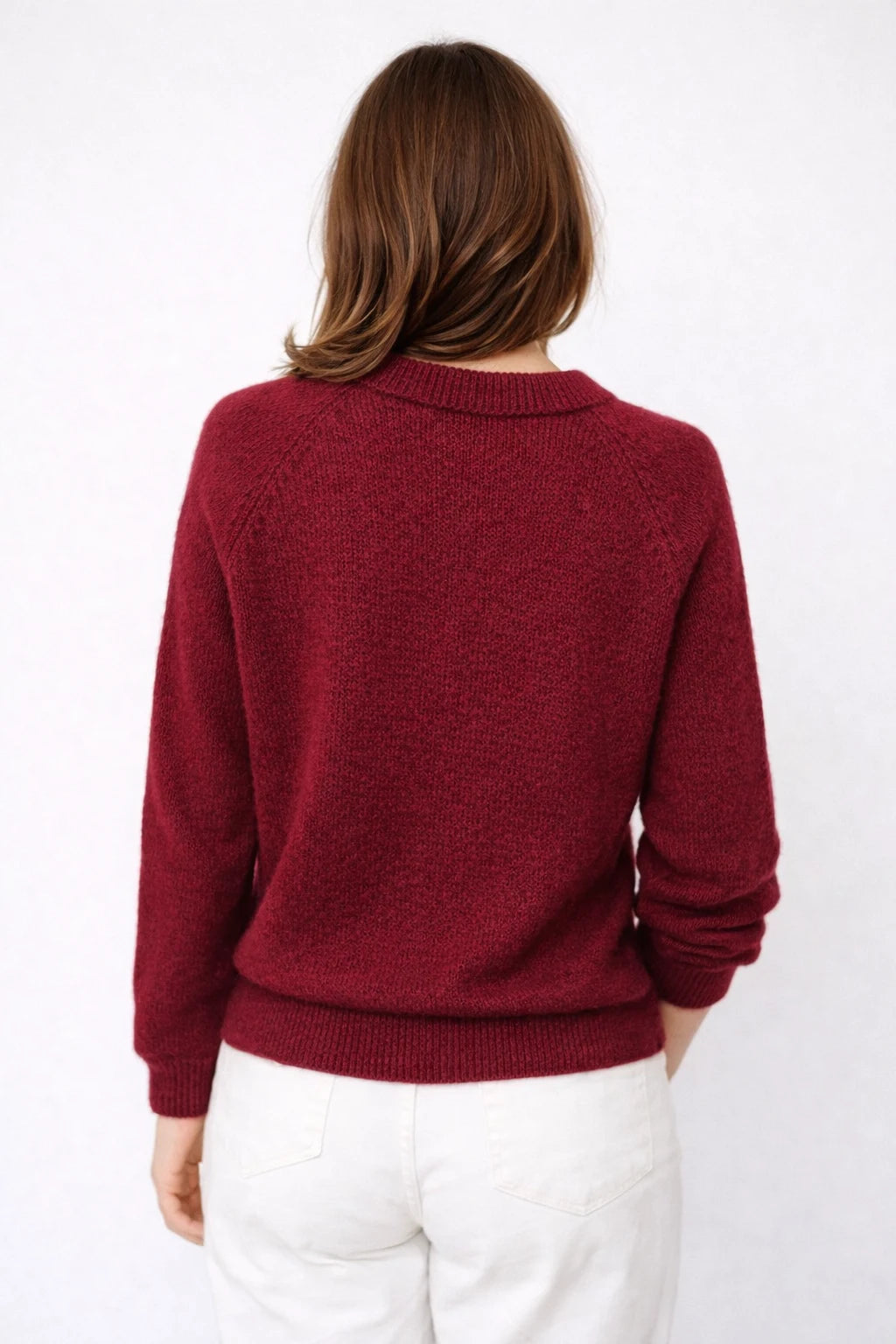 PULL MARIANNA SURI - BURGUNDY
