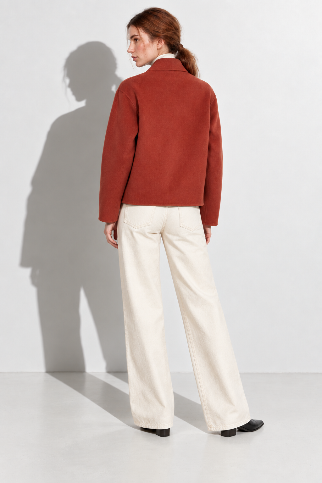 MANTEAU FLORIANE - BRIQUE