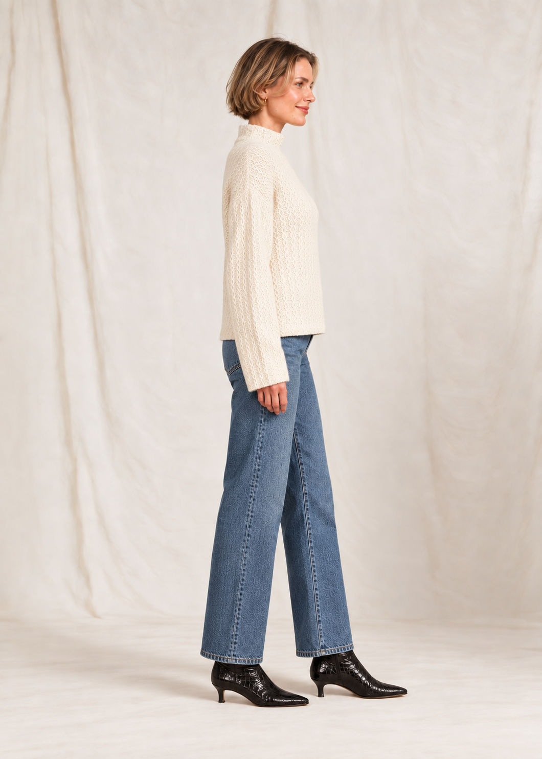 PULL MONTRY - ECRU