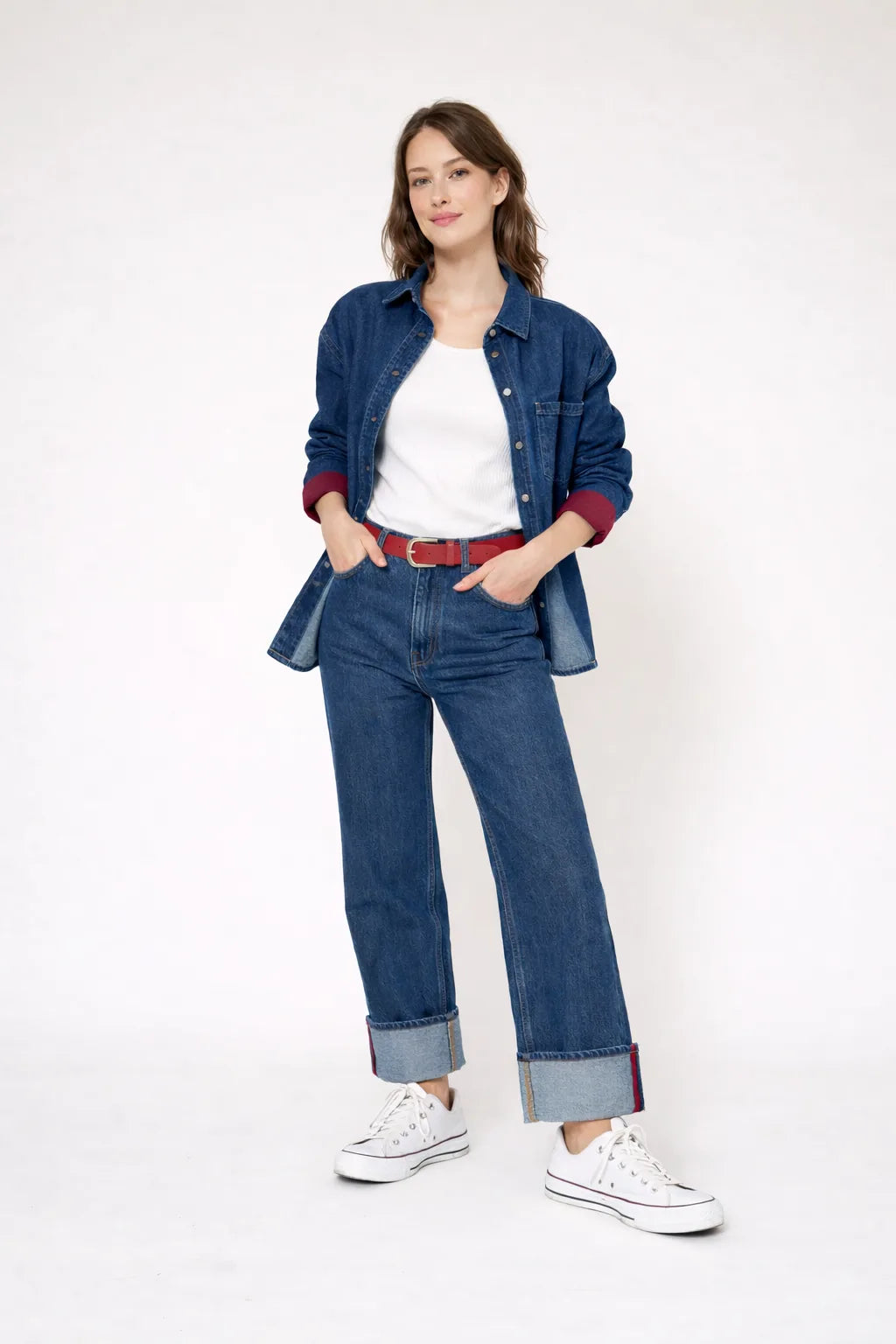 CHEMISE JIMMY - MEDIUM BLEU