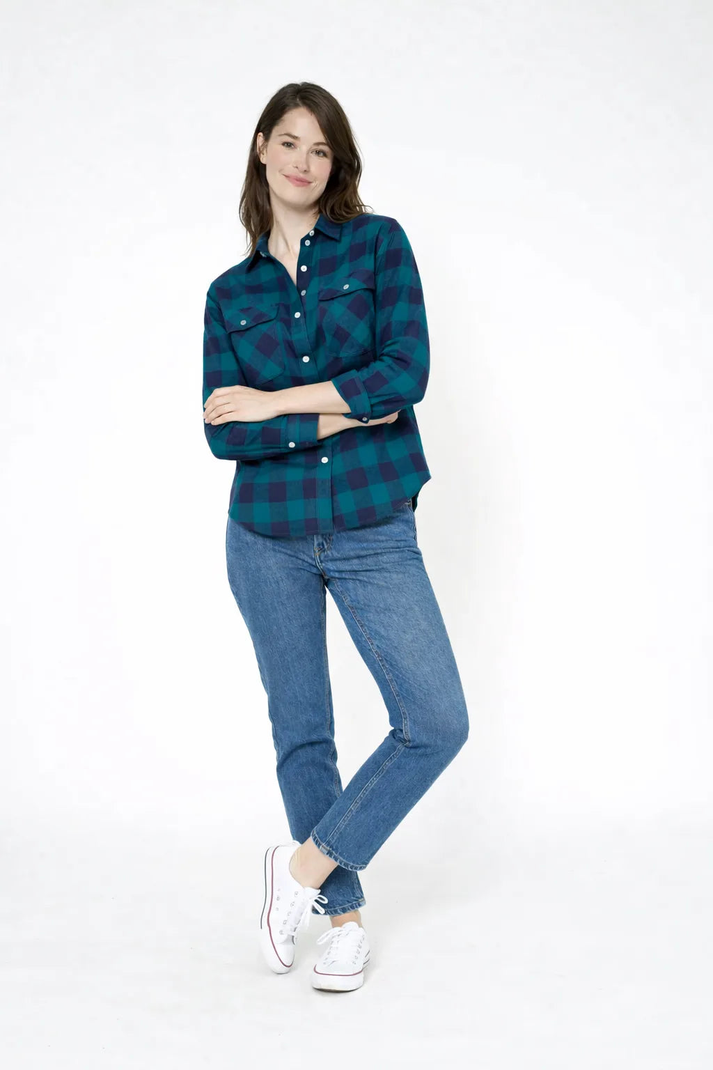 CHEMISE CARRIE - CHECKS