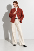 MANTEAU FLORIANE - BRIQUE