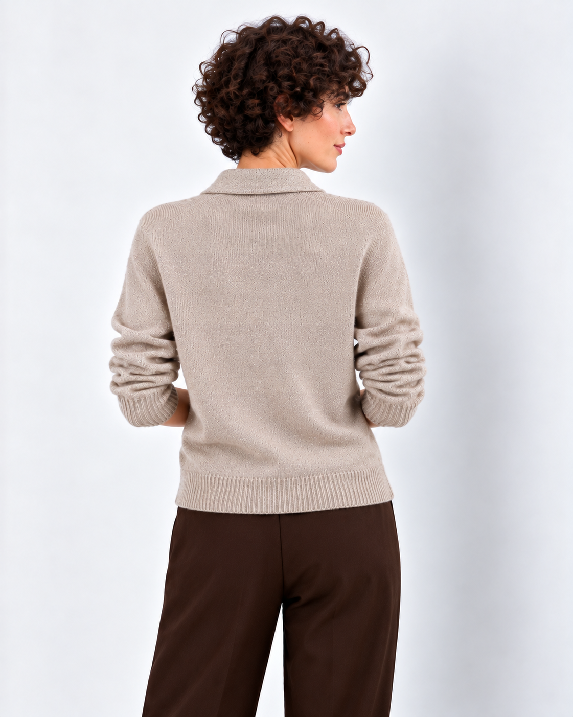 PULL MOMO- BEIGE CHINE